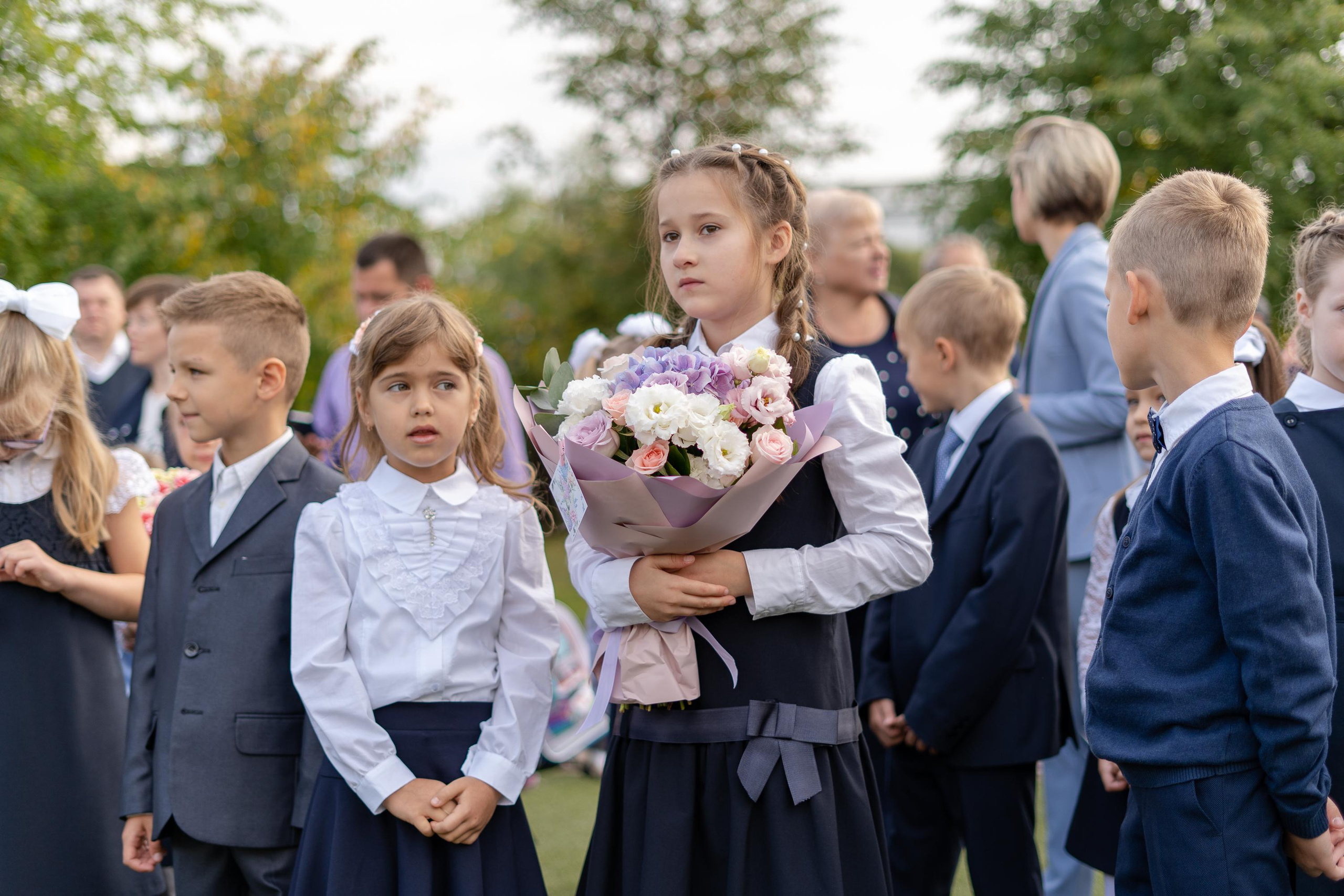 1 сентября 1 «Б». Фотограф Москва Татьяна Кузнецова
