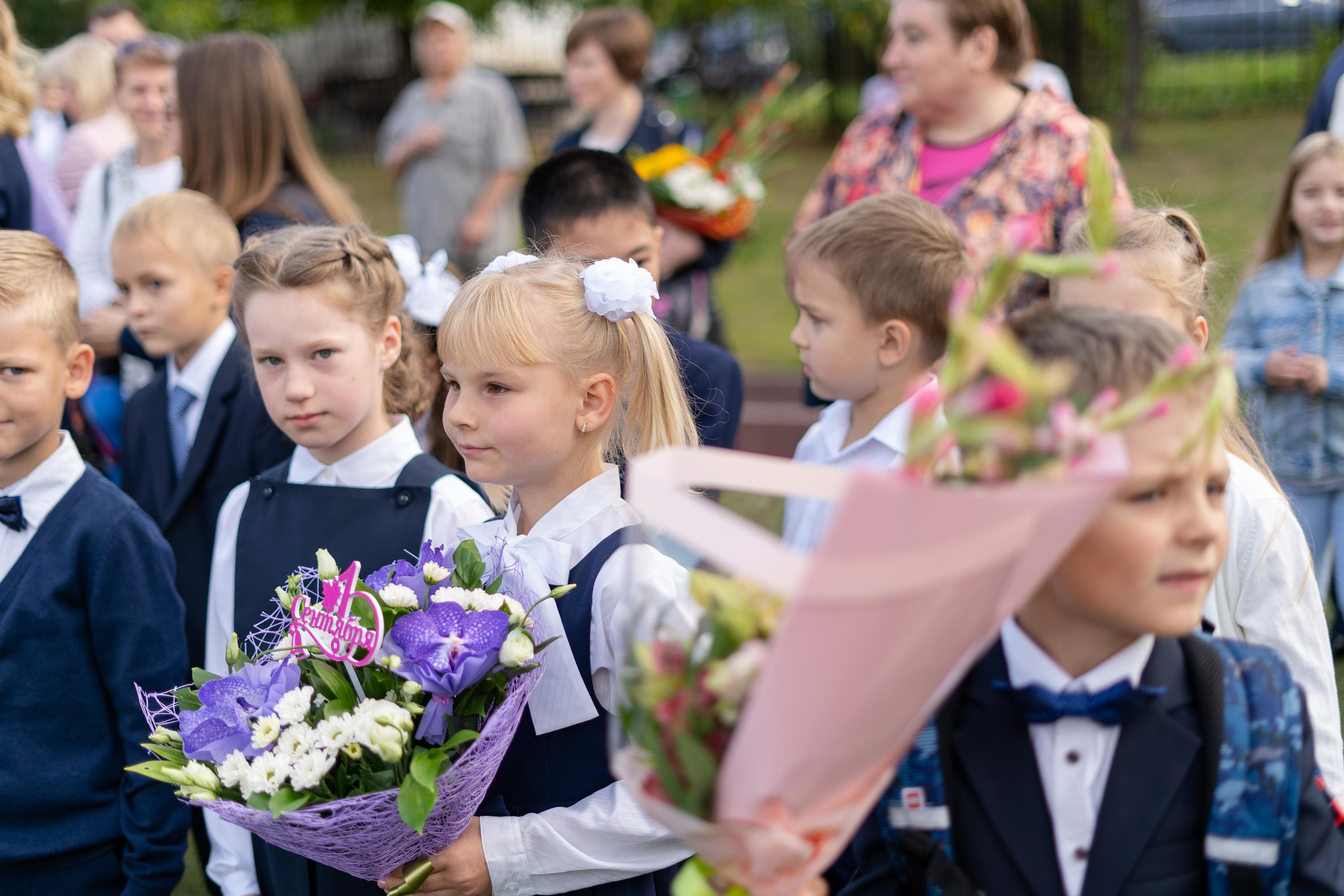 1 сентября 1 «Б». Фотограф Москва Татьяна Кузнецова