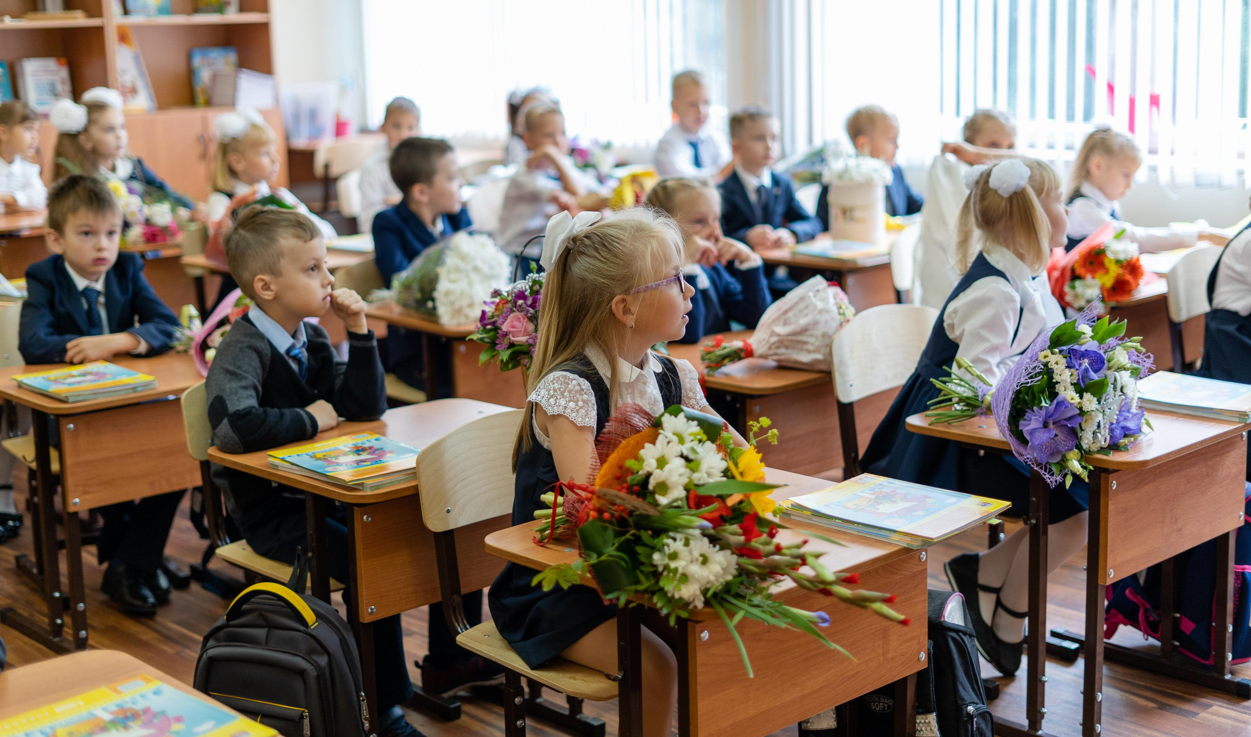 1 сентября 1 «Б». Фотограф Москва Татьяна Кузнецова