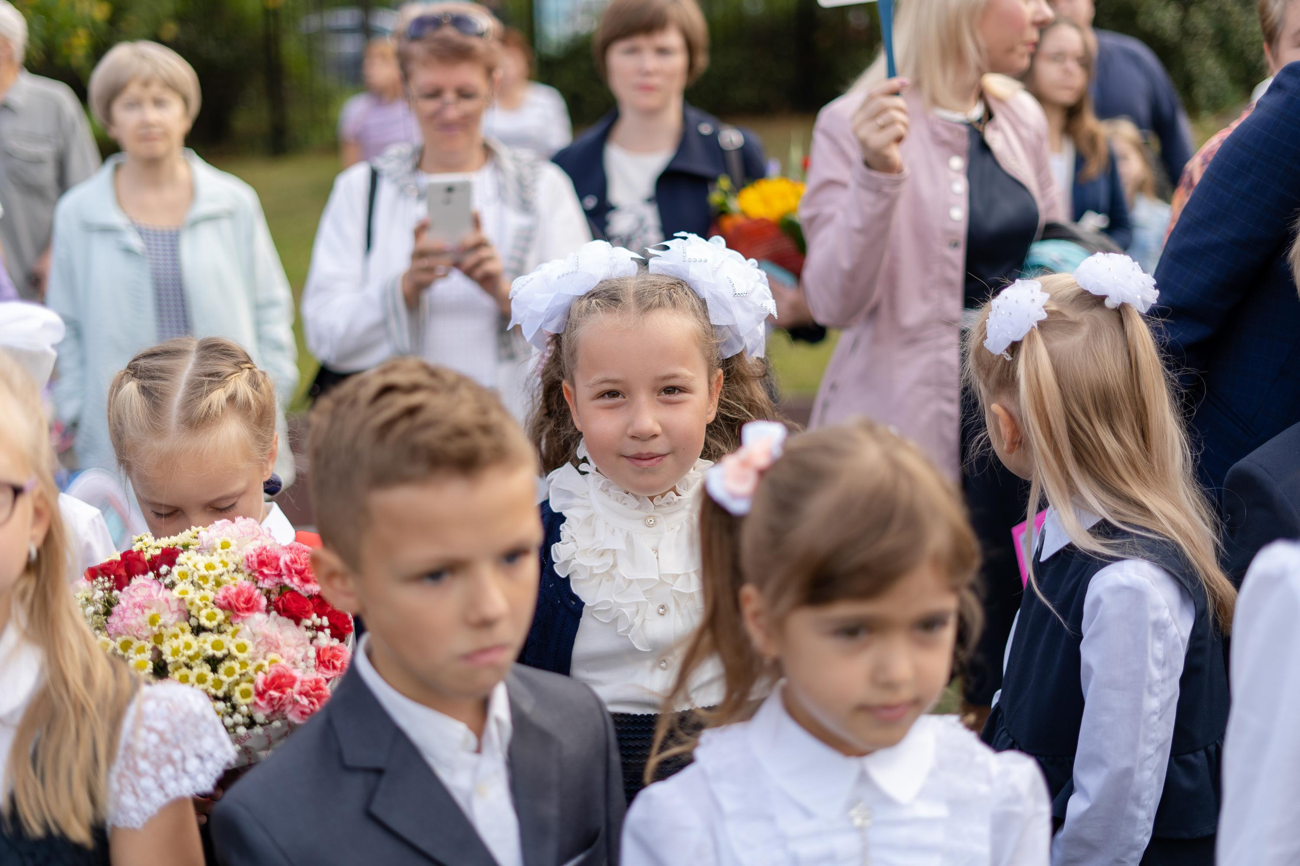 1 сентября 1 «Б». Фотограф Москва Татьяна Кузнецова