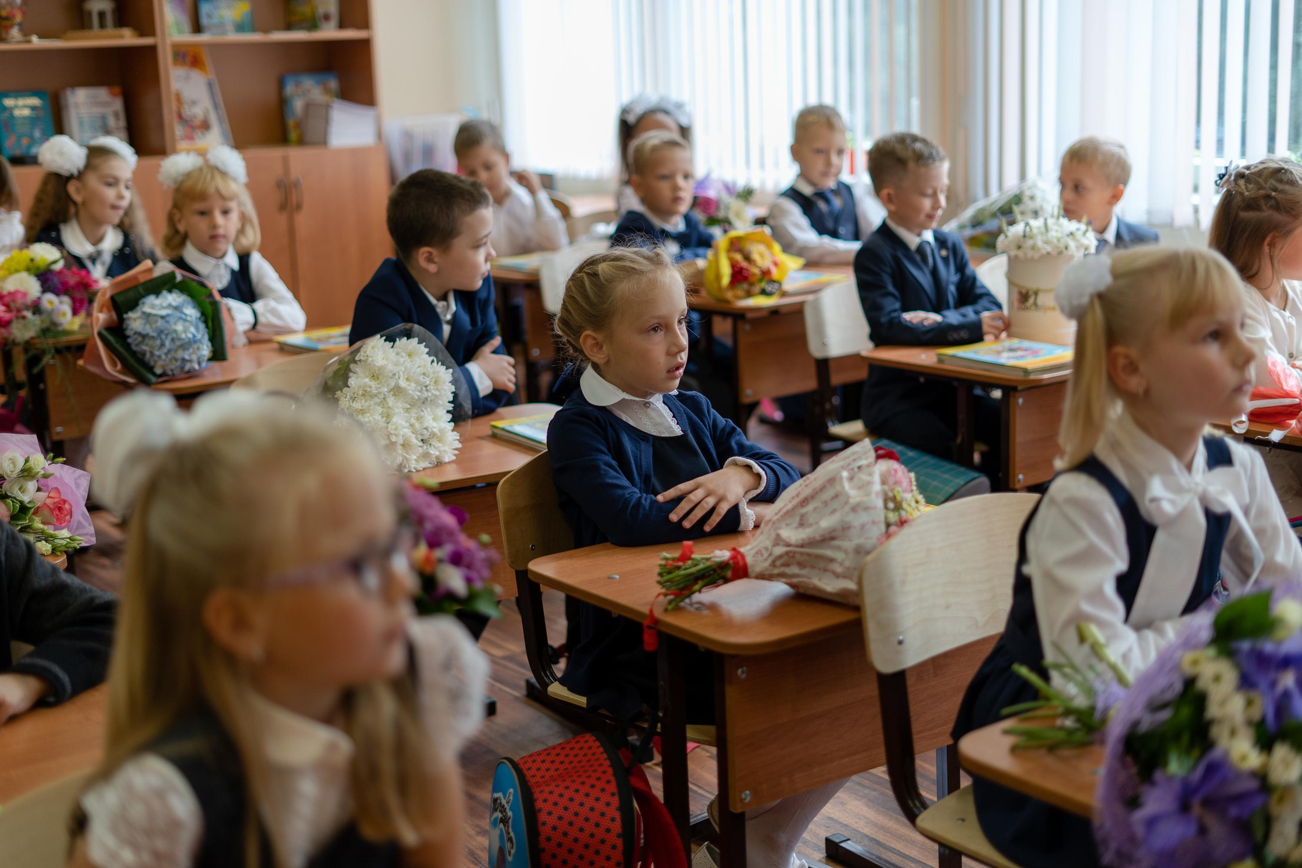 1 сентября 1 «Б». Фотограф Москва Татьяна Кузнецова