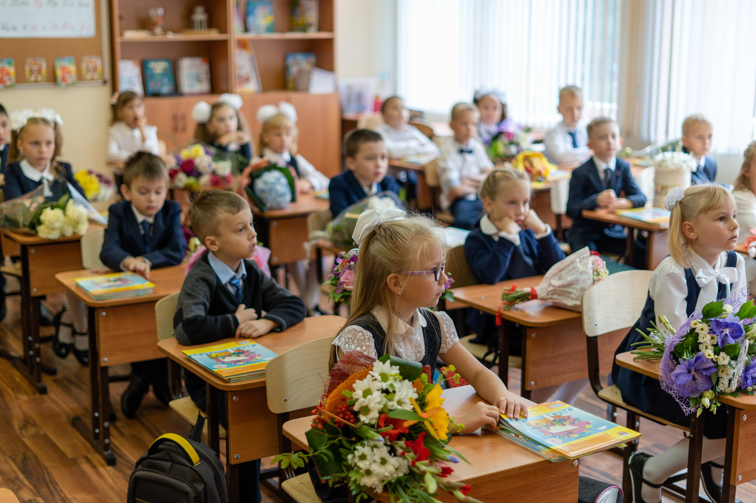 1 сентября 1 «Б». Фотограф Москва Татьяна Кузнецова