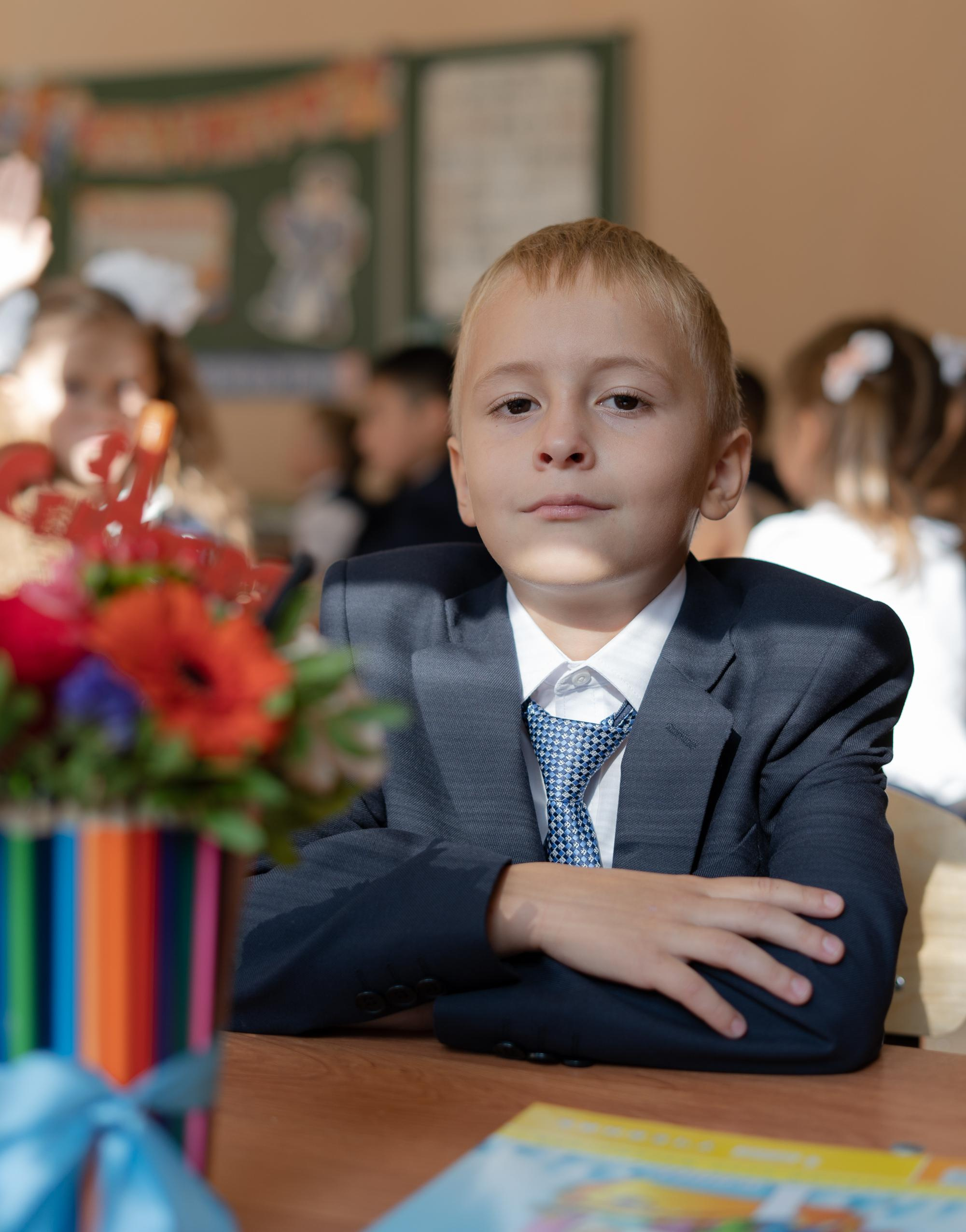 1 сентября 1 «Б». Фотограф Москва Татьяна Кузнецова