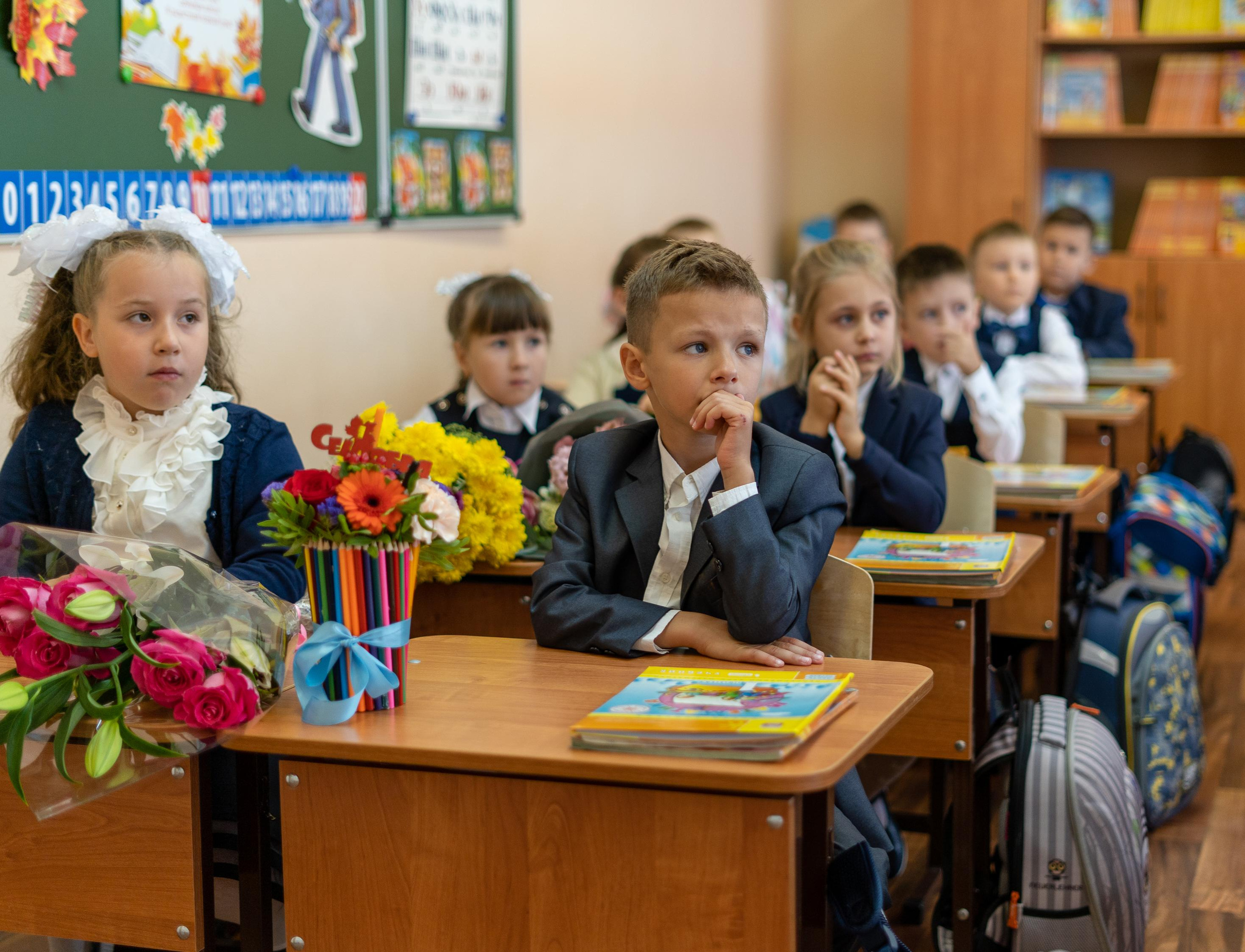 1 сентября 1 «Б». Фотограф Москва Татьяна Кузнецова