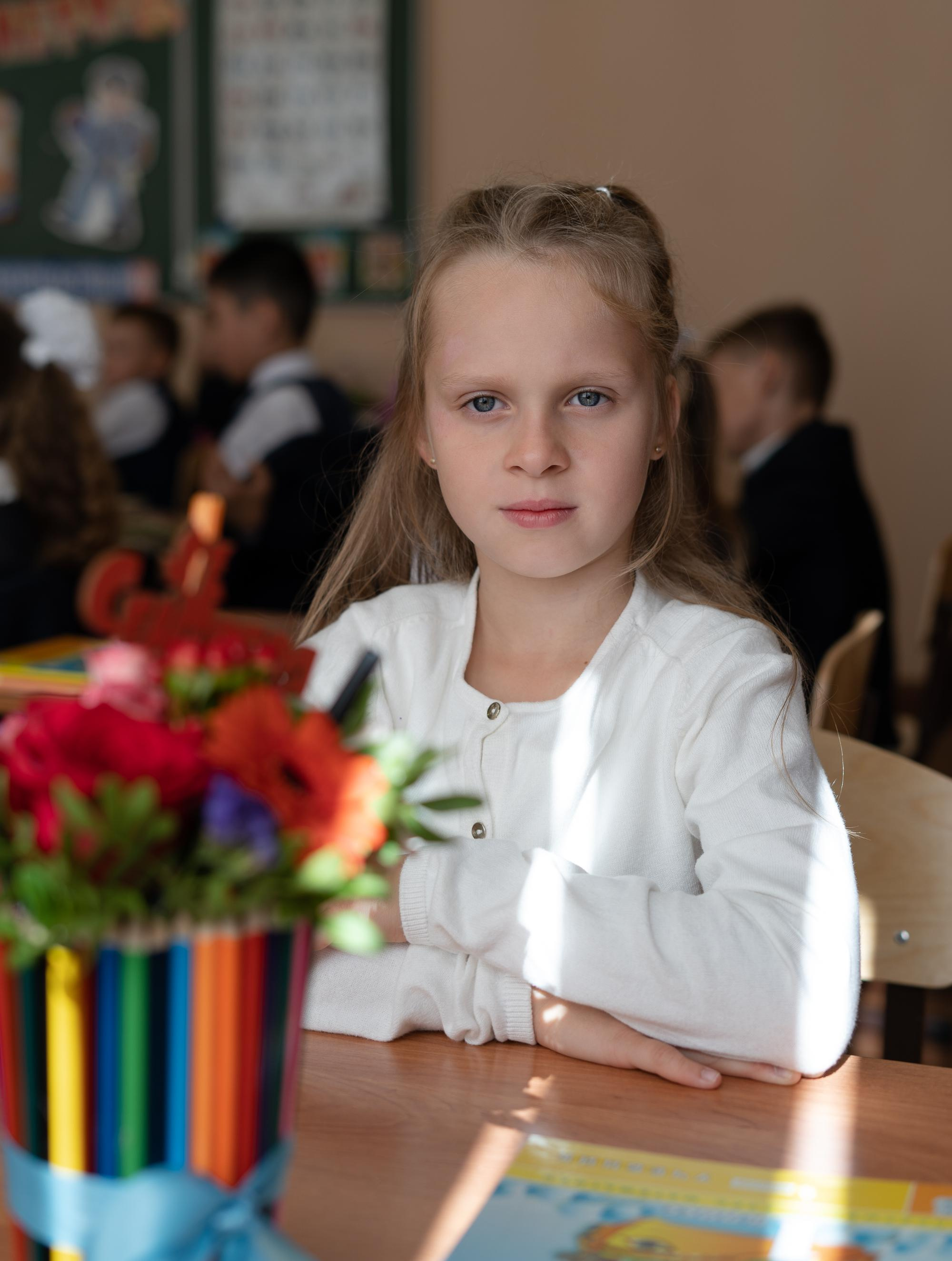 1 сентября 1 «Б». Фотограф Москва Татьяна Кузнецова