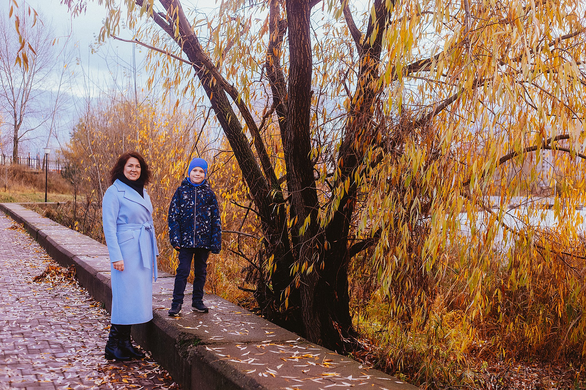 Осенняя фотопрогулка Дианы и Антона. Детский и семейный фотограф, фотограф мероприятий Нижний Новгород