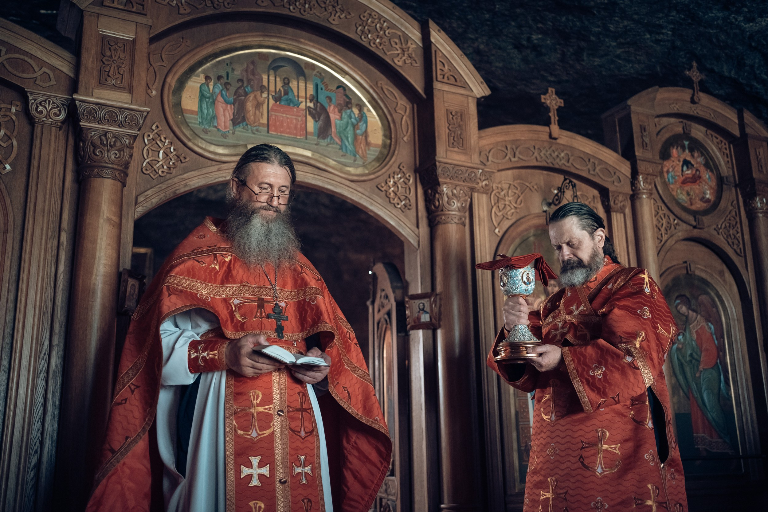 Престольный праздник пещерного скита Вмч.Феодора Стратилата, Крым. Церковный фотограф Севастополь