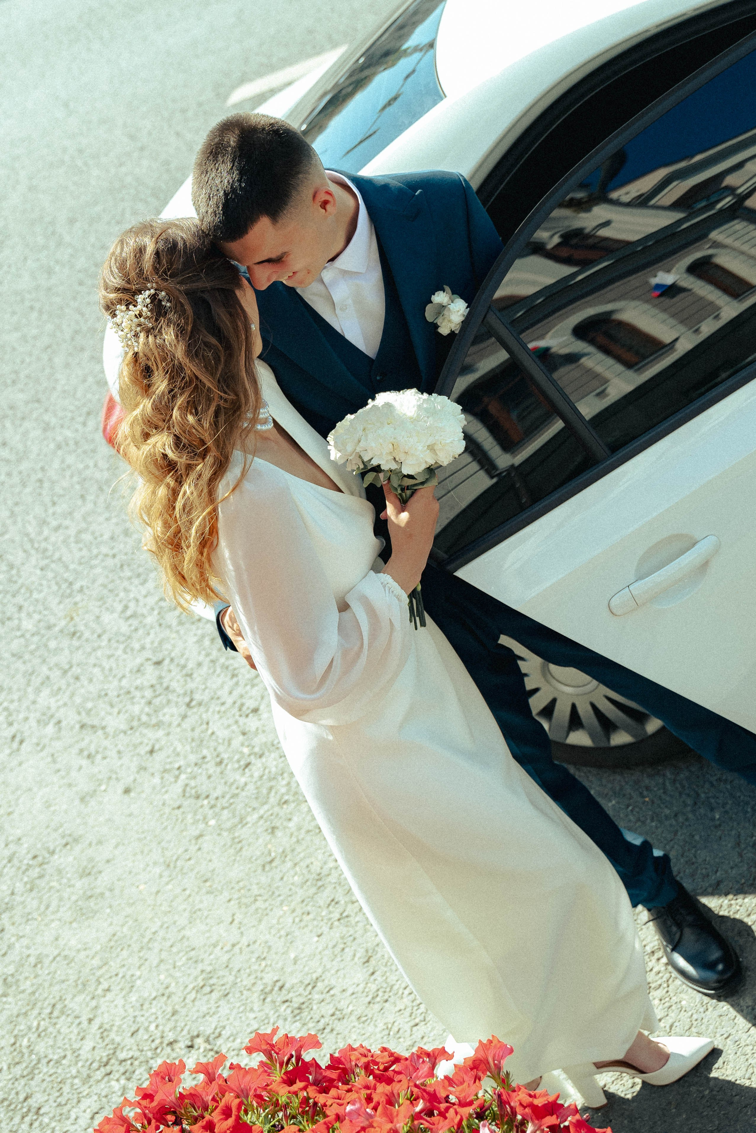 Свадебная прогулка Ольги и Вадима. Портретный фотограф в Казани Алёна Евсеева