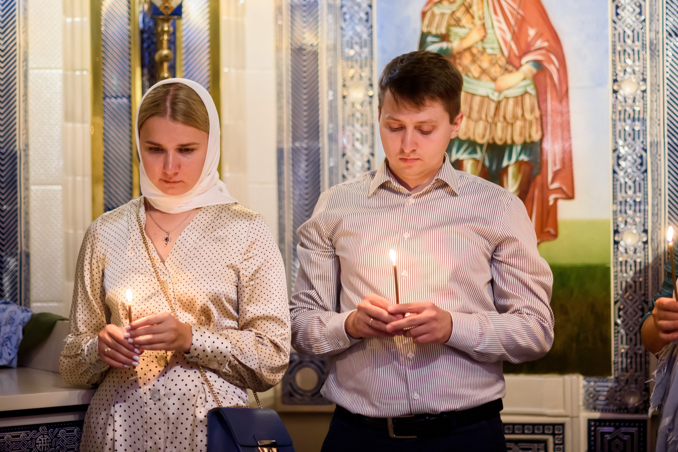 Крещение Михаила. Фотограф Юлия Попова