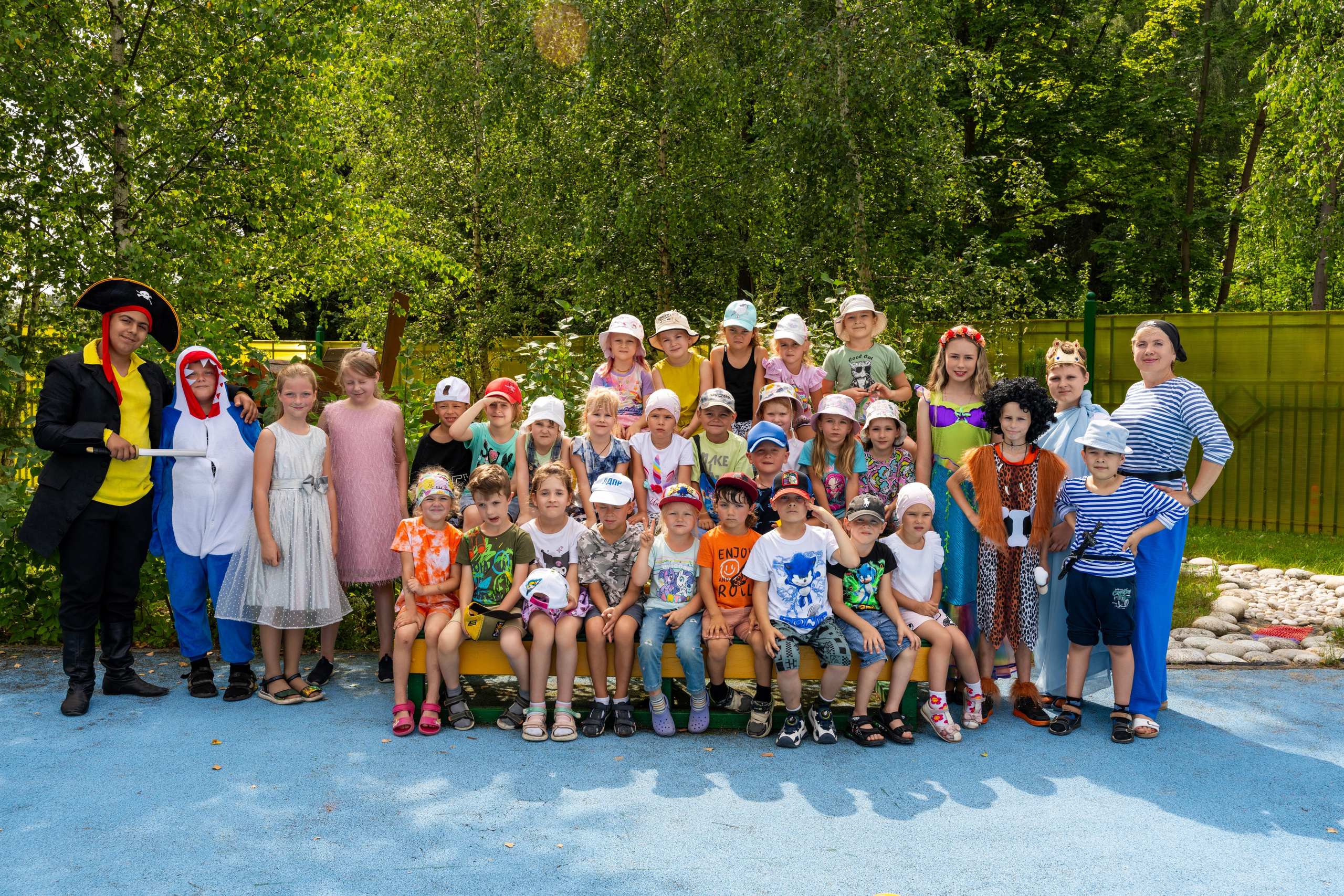 Игры на свежем воздухе. Фотограф Юлия Попова