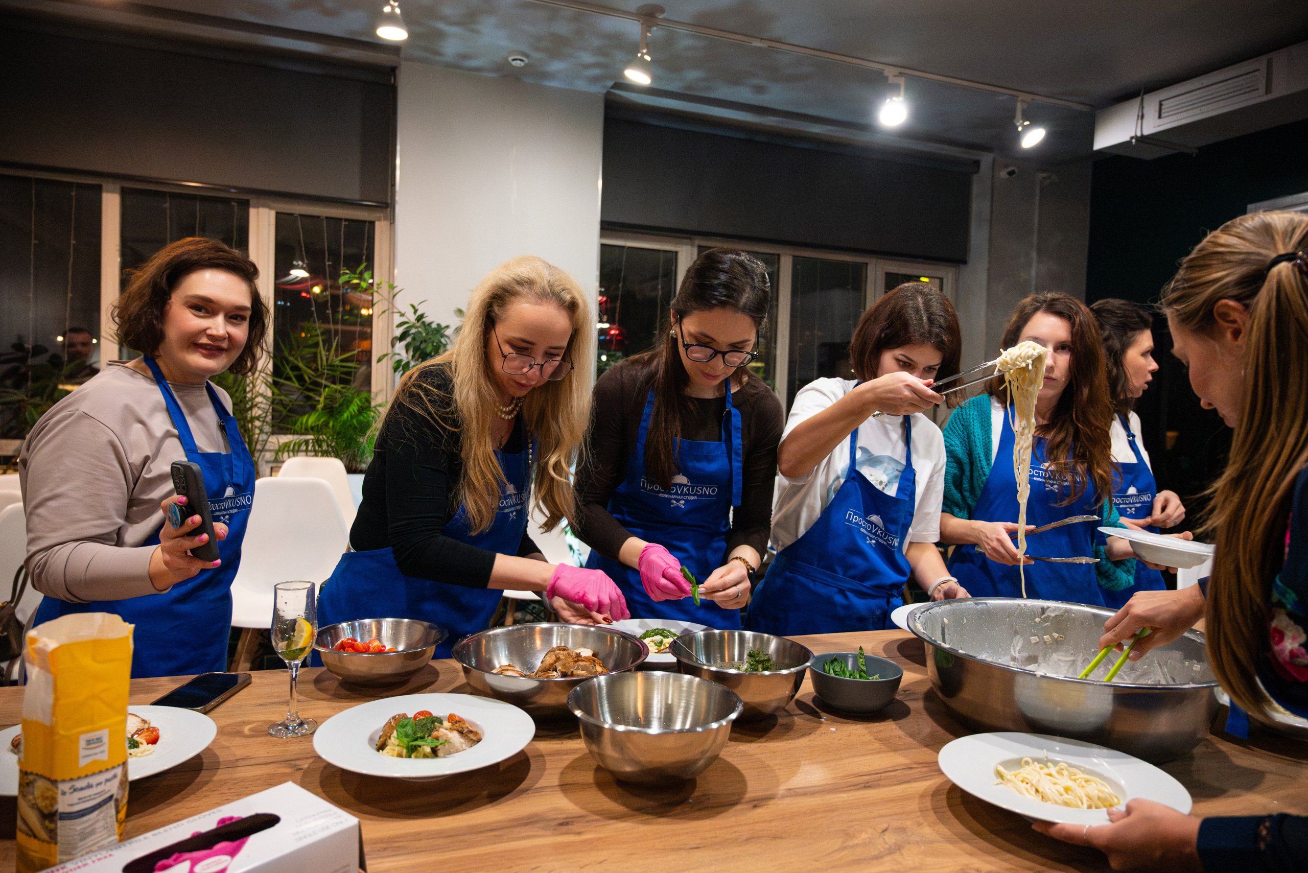 Кулинарный мастер класс. Фотограф мероприятий в Москве