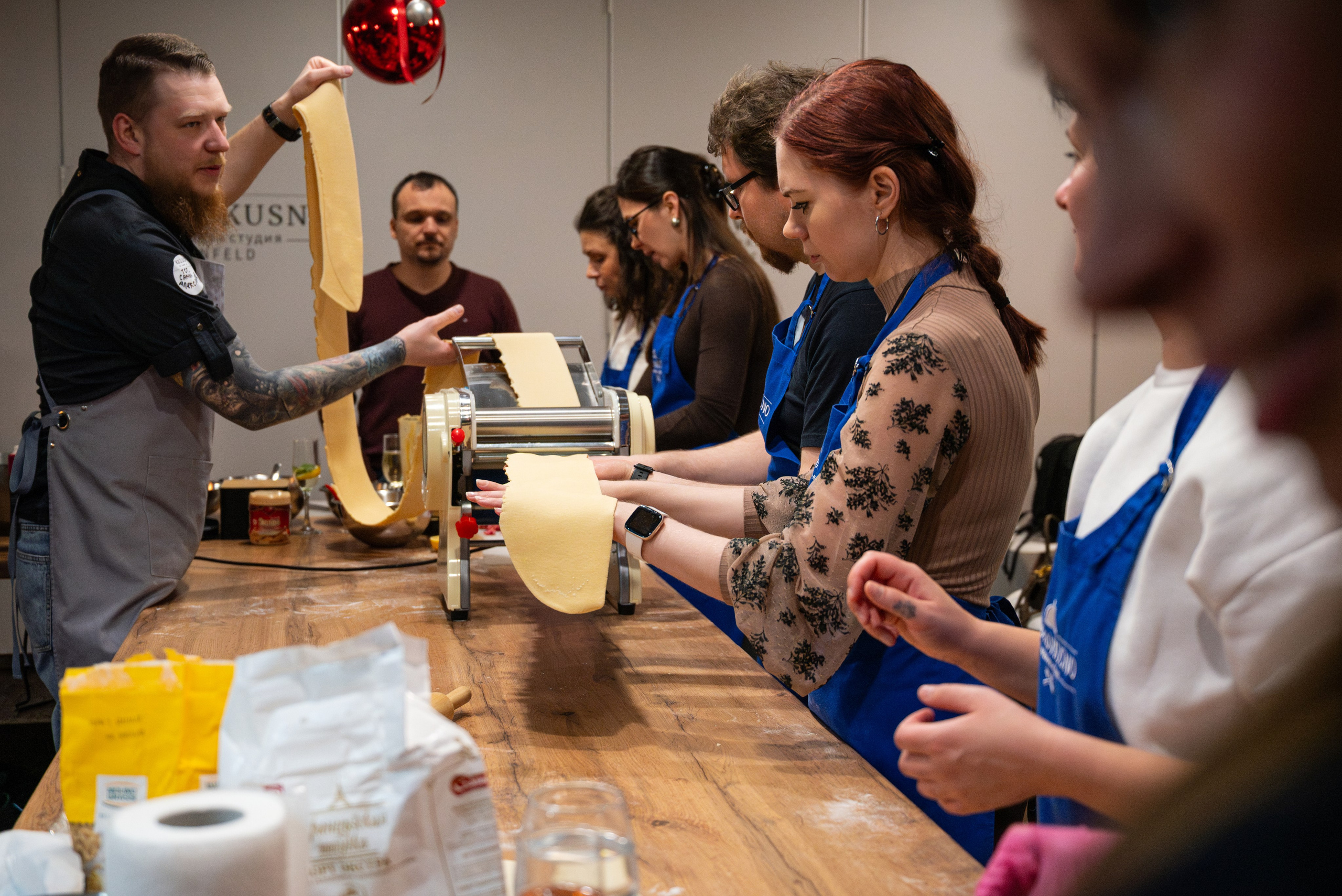 Кулинарный мастер класс. Фотограф мероприятий в Москве