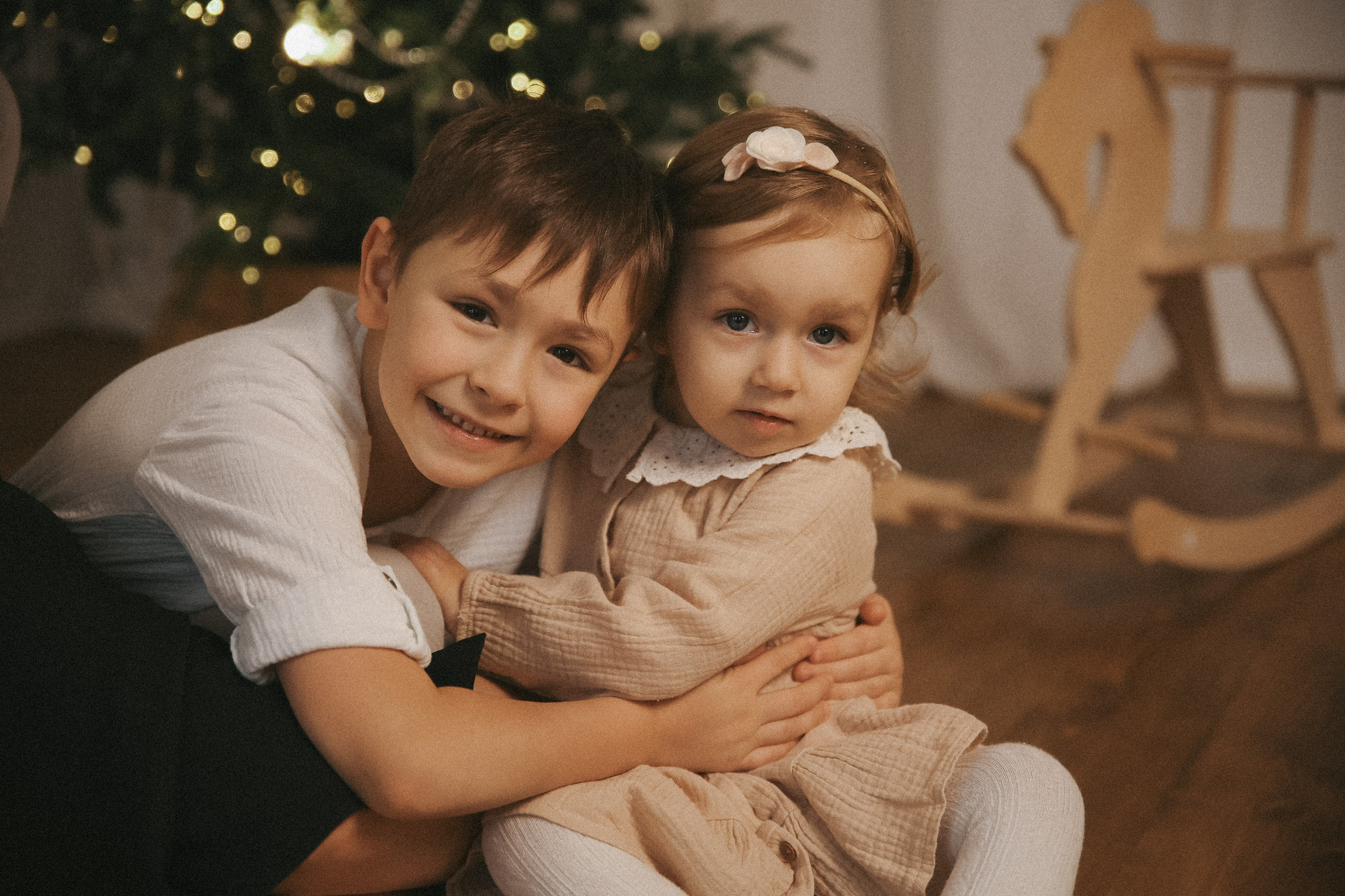 Новогодняя фотосессия во Владимире съемка на новый год фотосессия в студии. Фотограф Владимир Москва