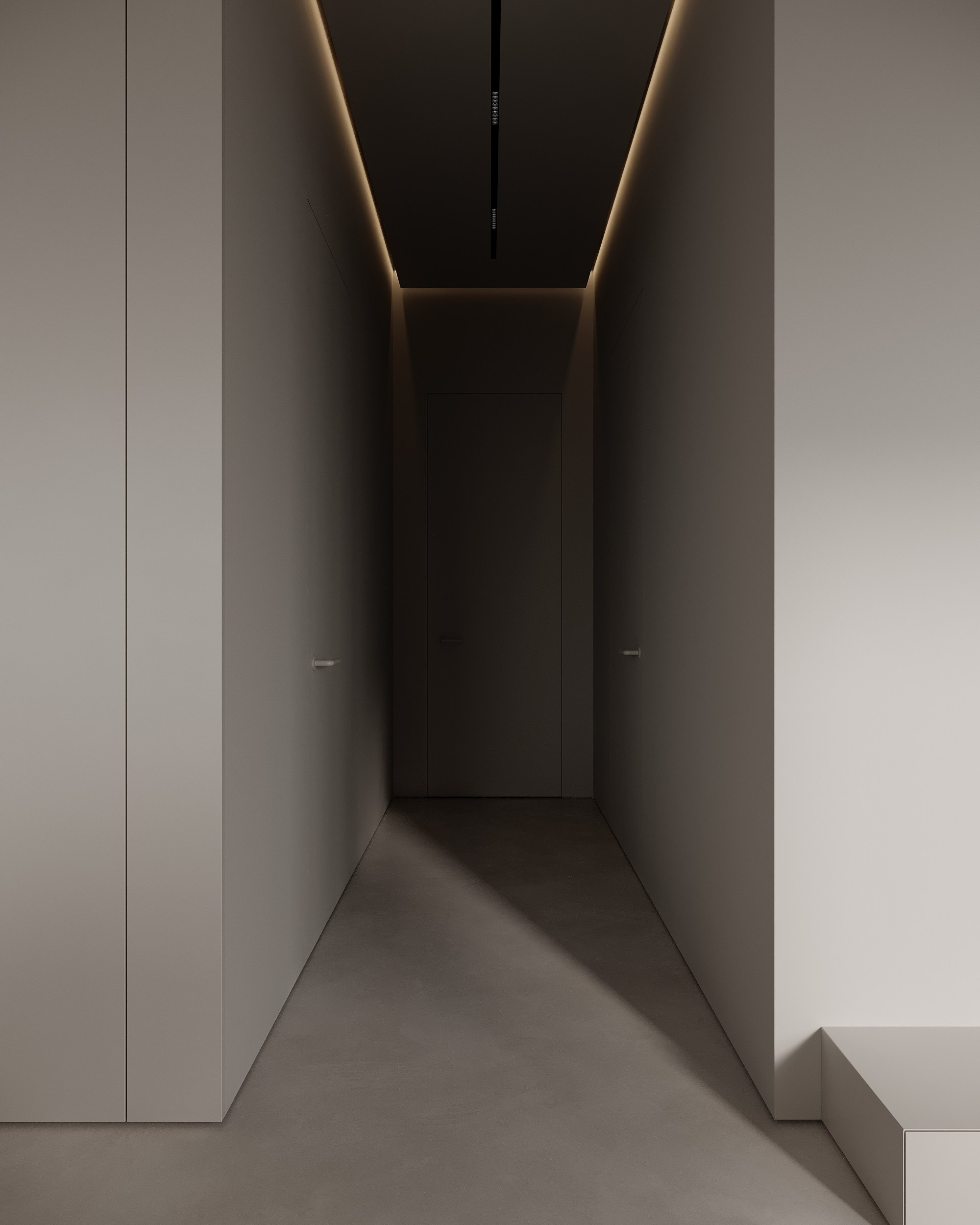 Монохромный интерьер просторной квартиры в Москве. Дизайн интерьера Санкт-Петербург | Москва | Калининград