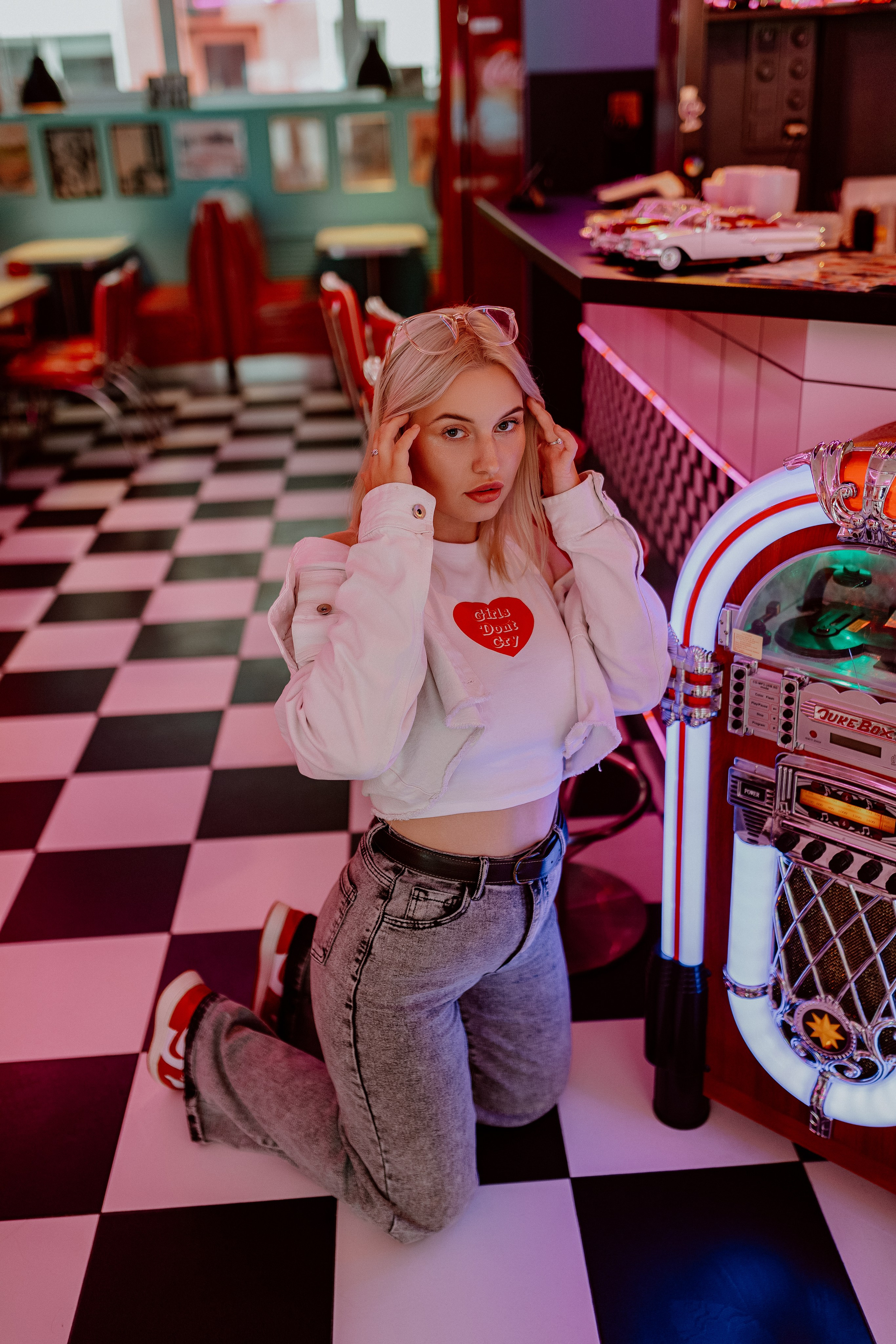 Женский портрет в студии. Фотограф Минск