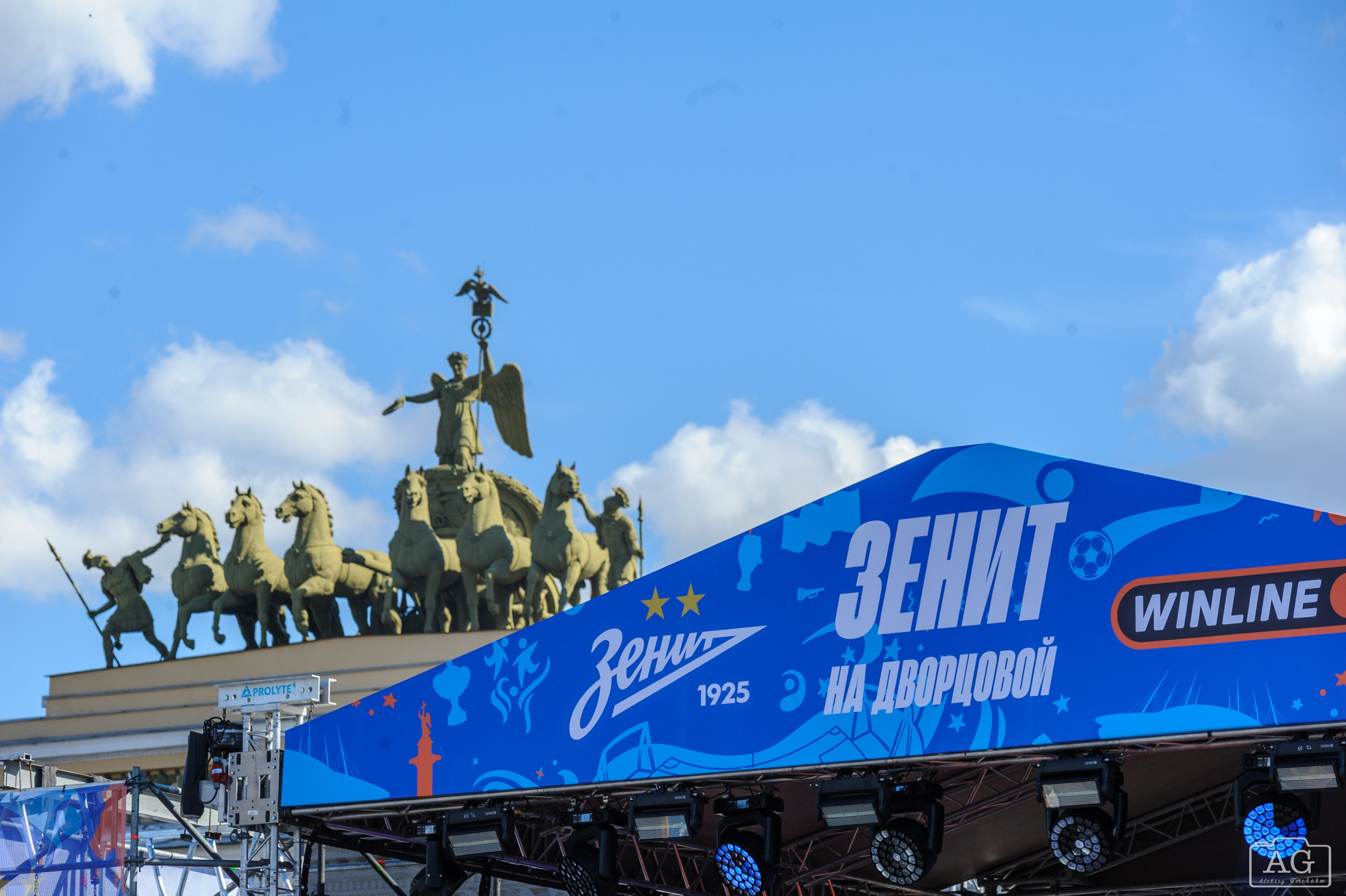 Открытая тренировка ФК «Зенит». Алексей Горчаков. Фотограф на ваш праздник