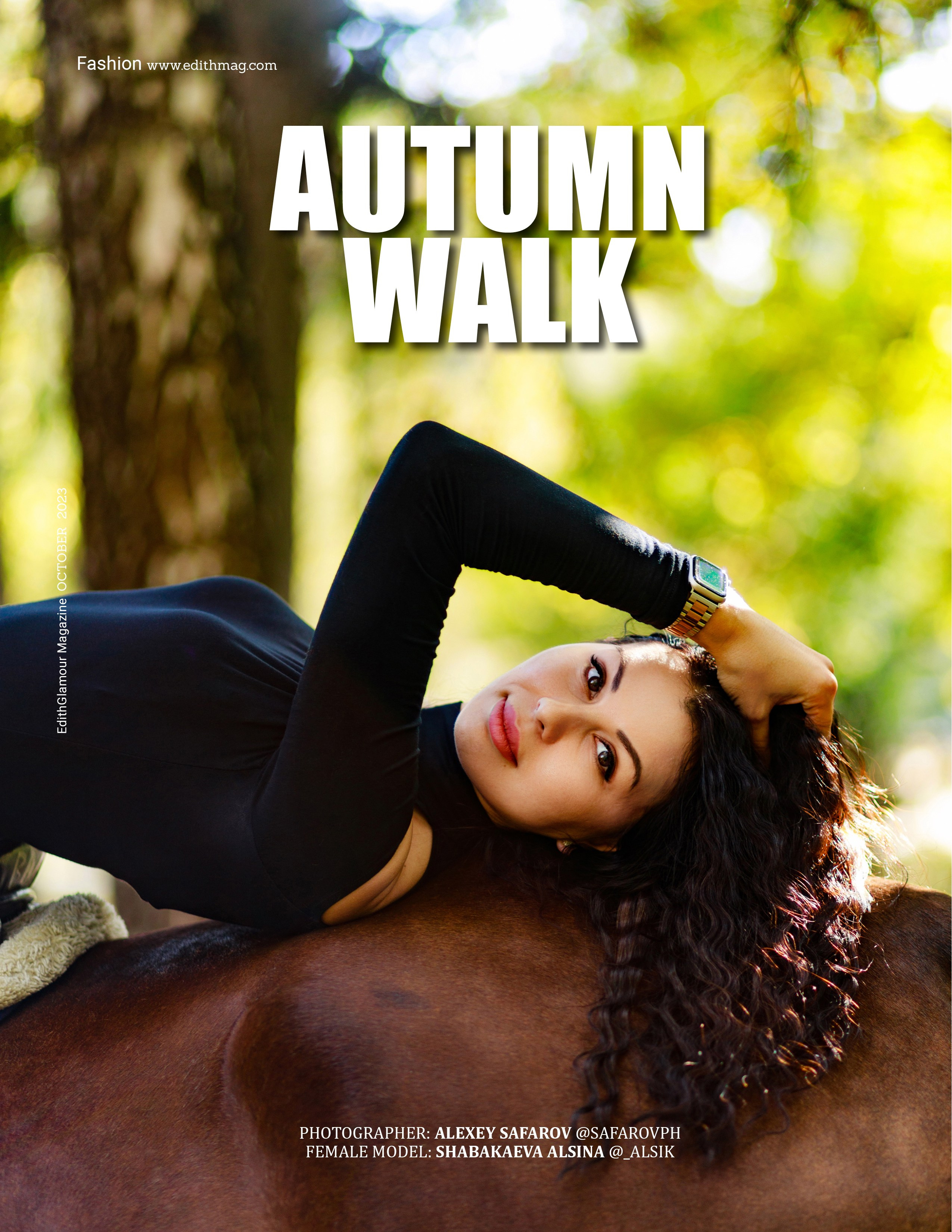 Осенняя прогулка. Свадебный, семейный и портретный фотограф в Москве Алексей Сафаров