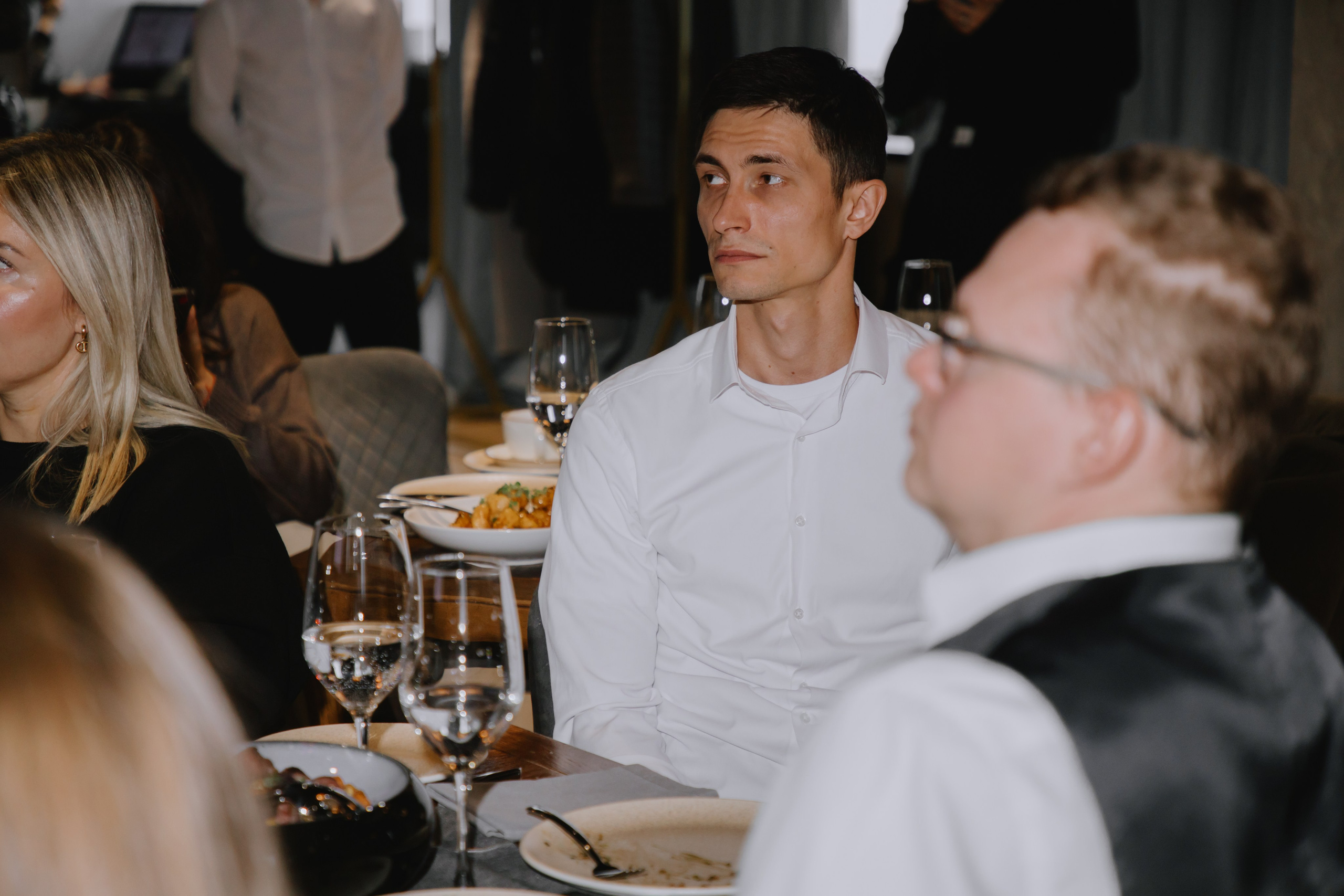 Бизнес завтрак на 89 этаже. Фотограф в Москве и Санкт-Петербурге Дарина