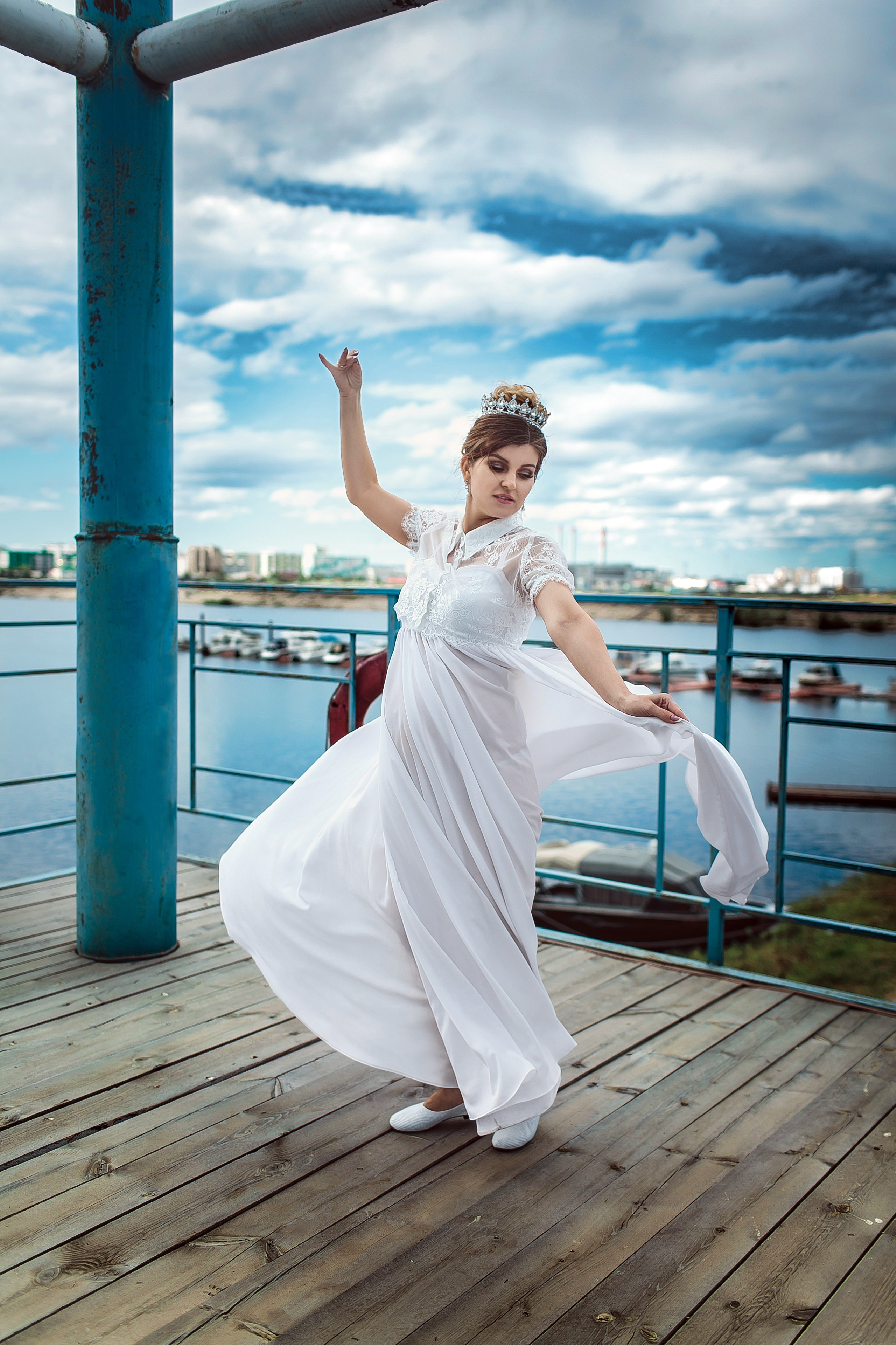 Летнее свадебное фото. Фотограф Надежда Куин, Якутск