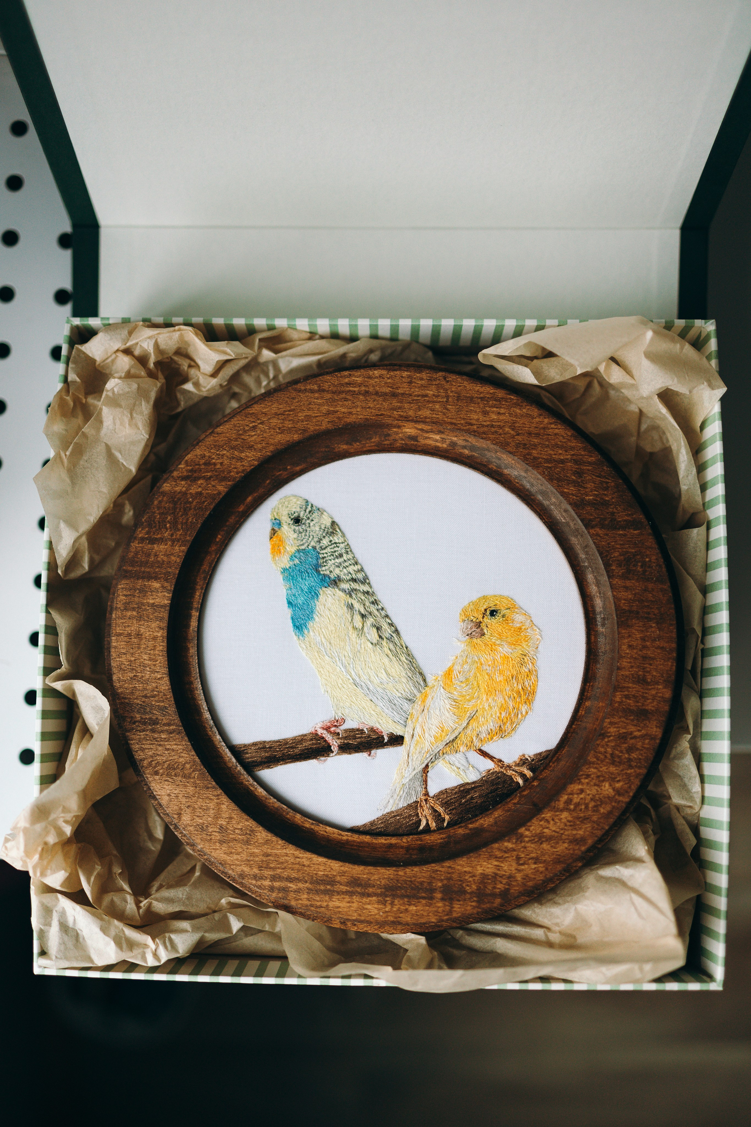 Портфолио. Портретная вышивка питомцев