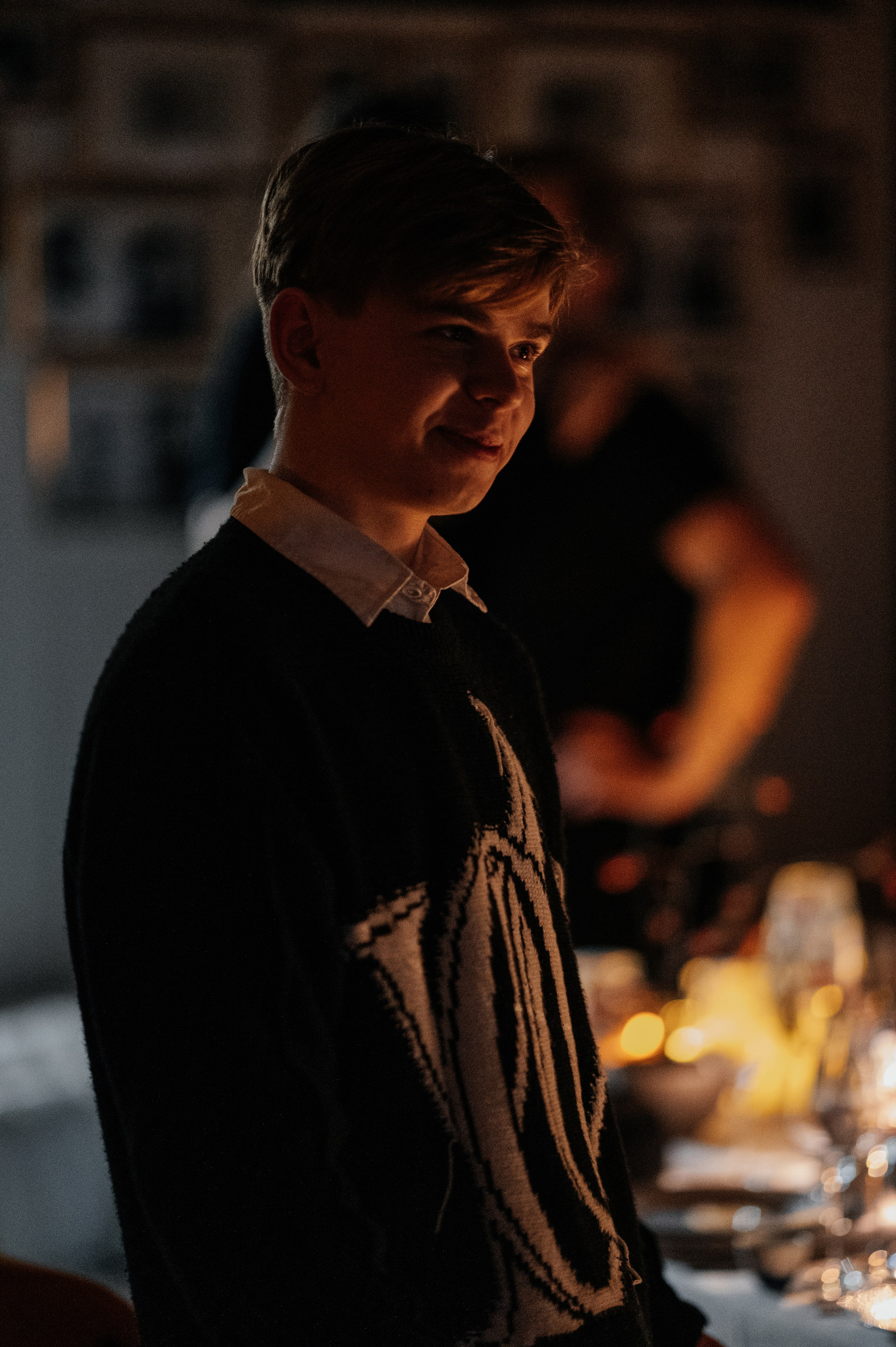 Невероятно атмосферный семейный ужин. Wedding photographer in Moscow and around the world Andrey Medvednikov