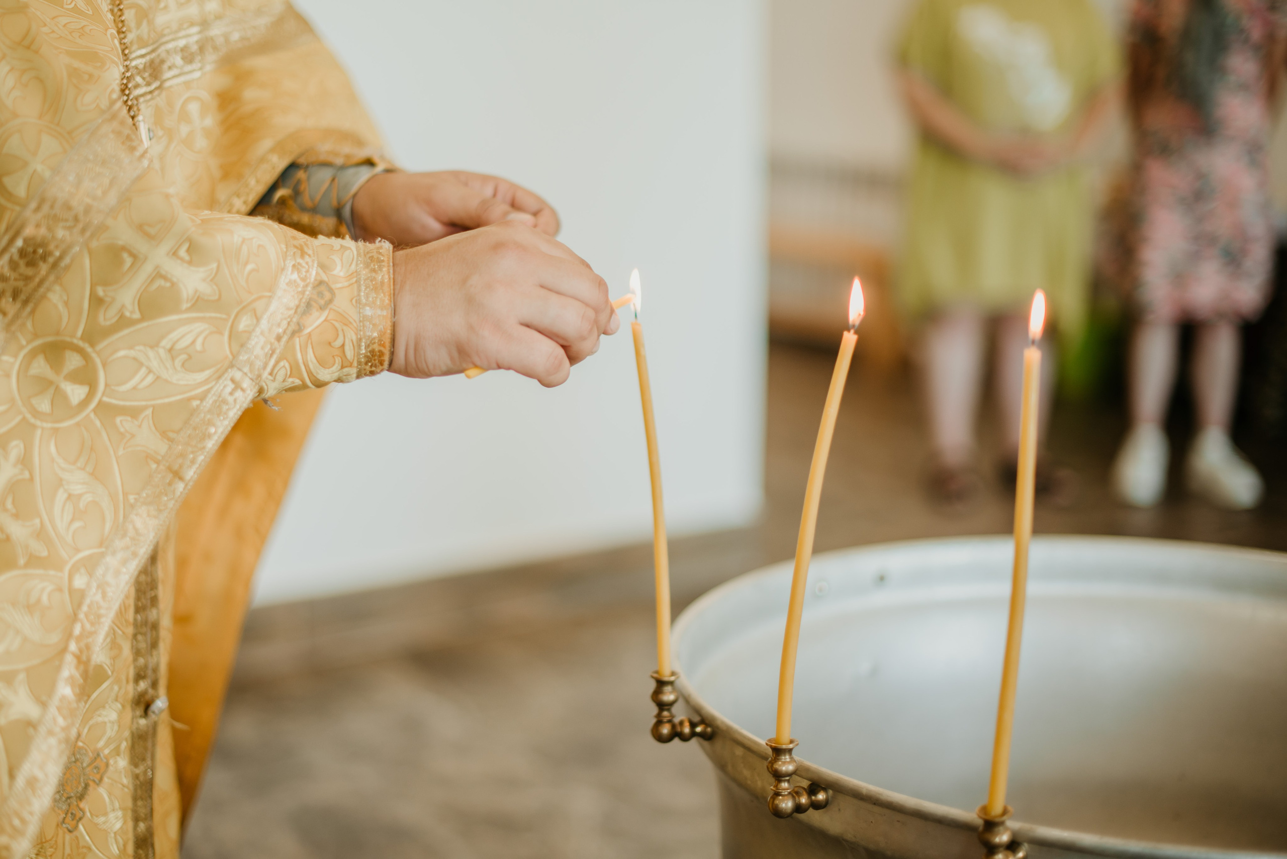 Таинство крещения Василисы. Свадебный, семейный и портретный фотограф в Суворове Анастасия Седыкин