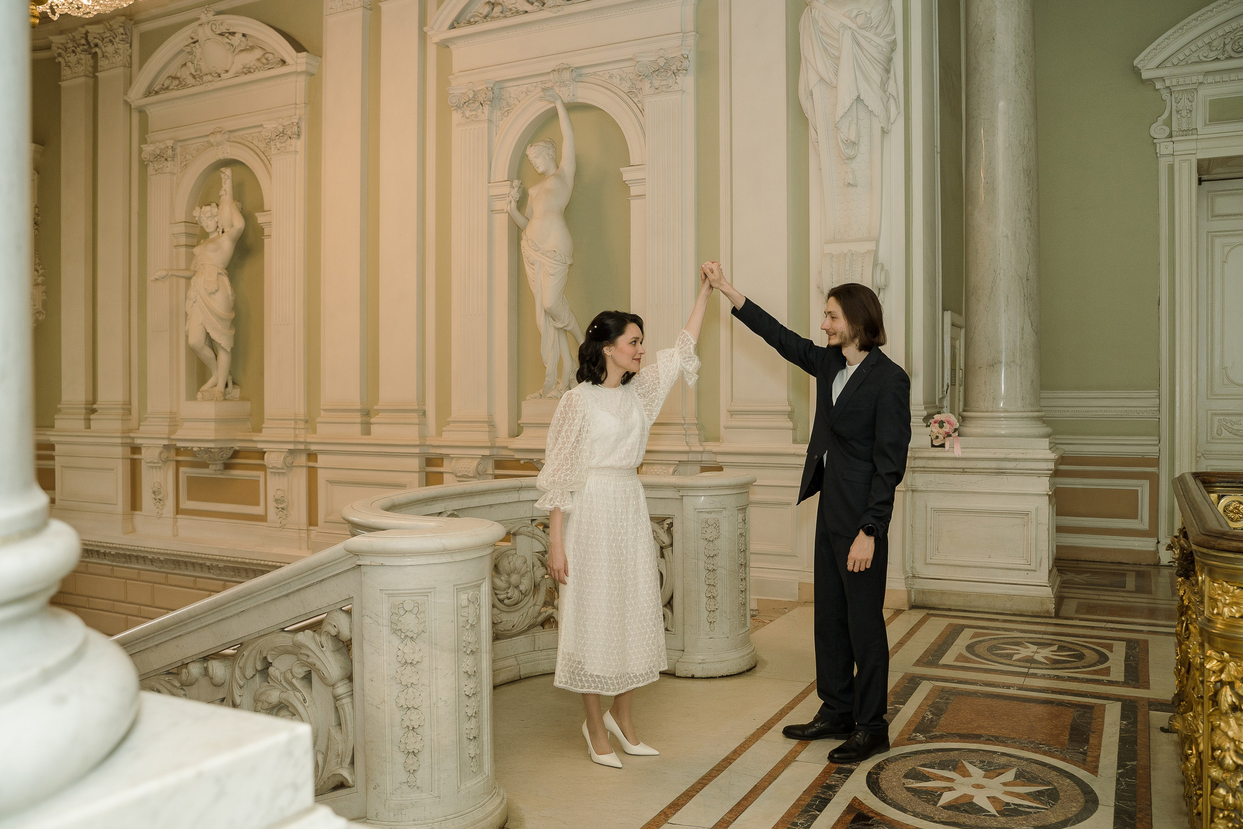 Фёдор и Алина. Свадебный и семейный фотограф в Пушкине и Санкт-Петербурге Мария Филиппова