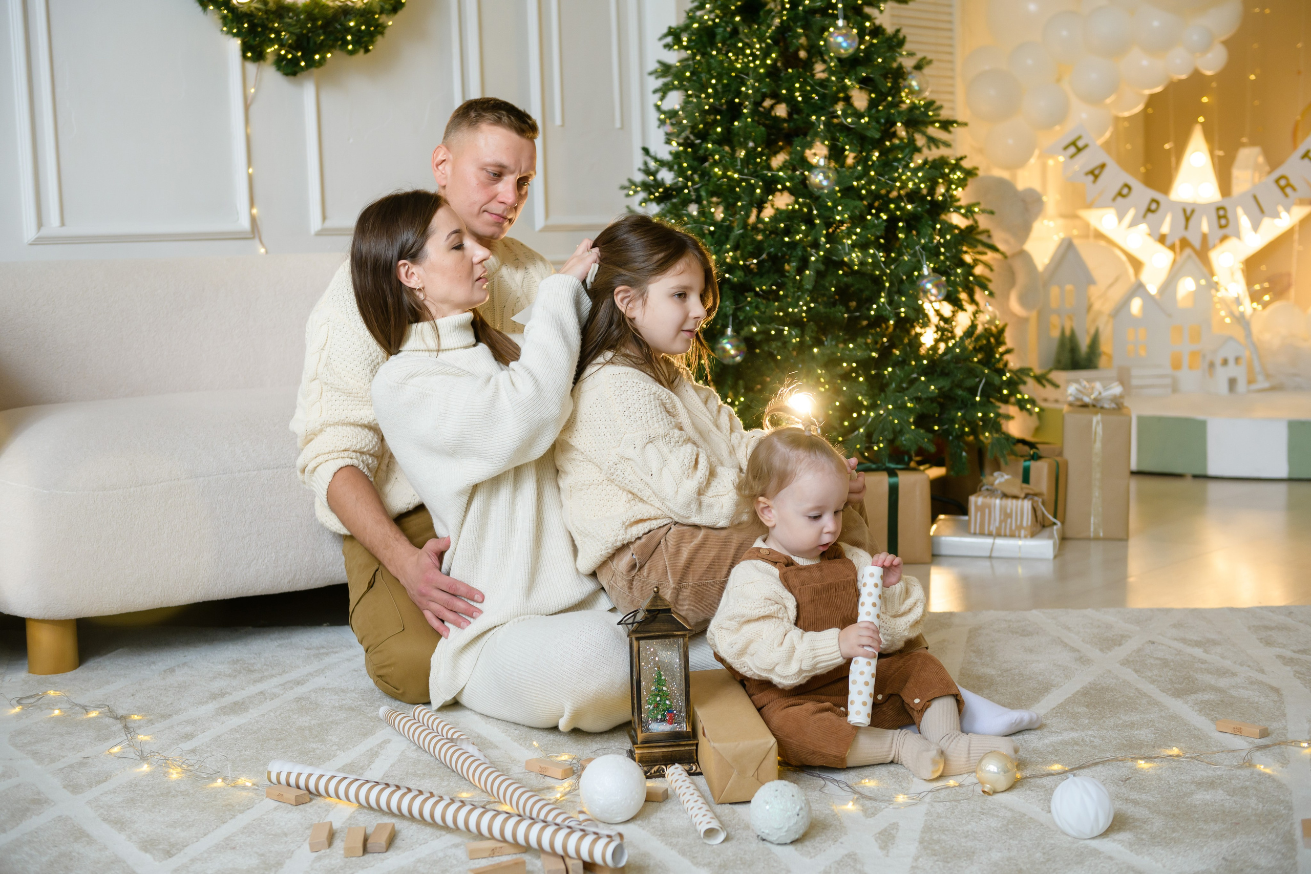 Новый год светлый зал. Фотограф в Ростове-на-Дону Маркер Елена