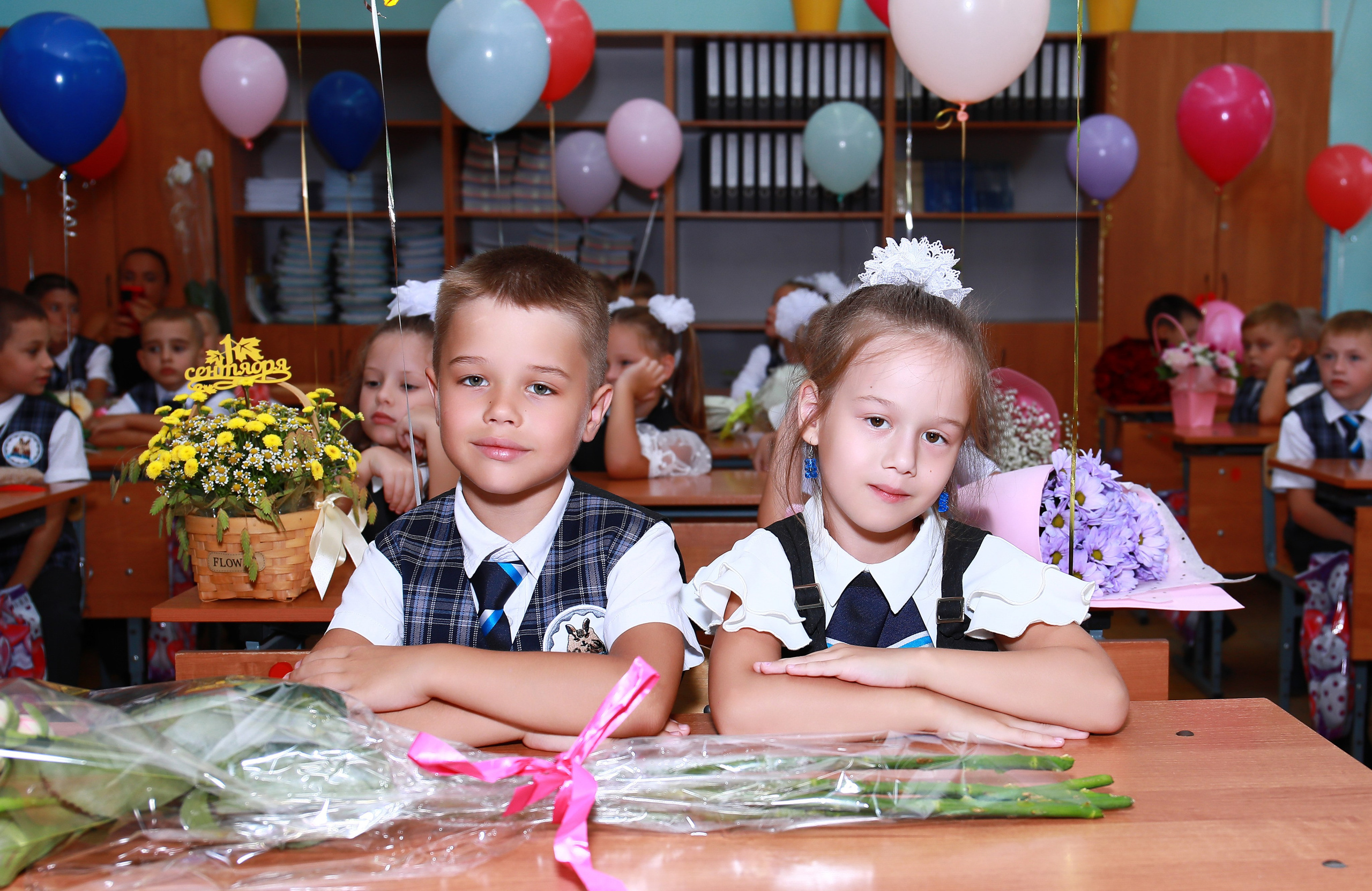 1 сентября (Школа 31). Детский семейный фотограф Краснодар