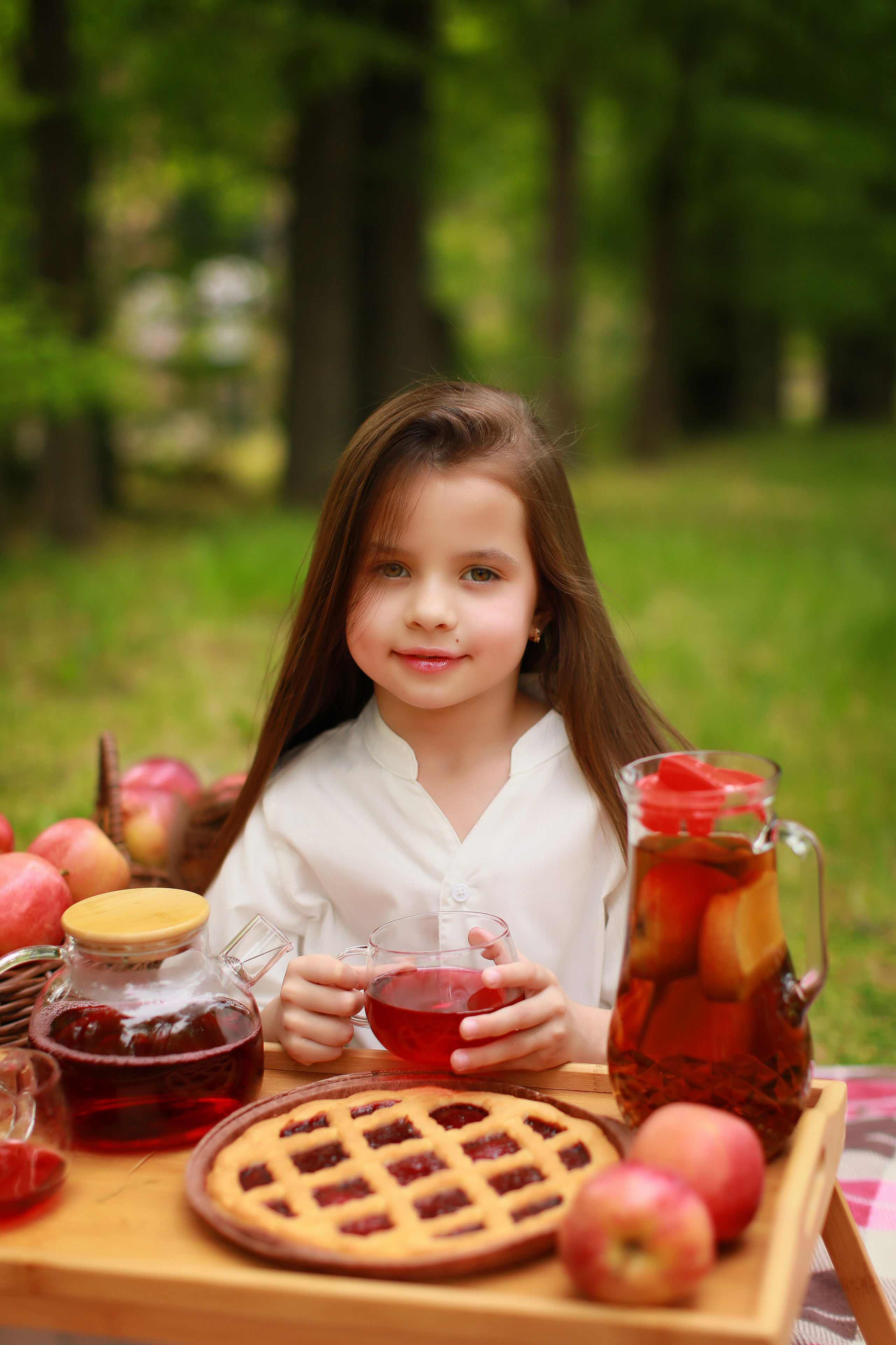 Яблочный пикник. Детский семейный фотограф Краснодар
