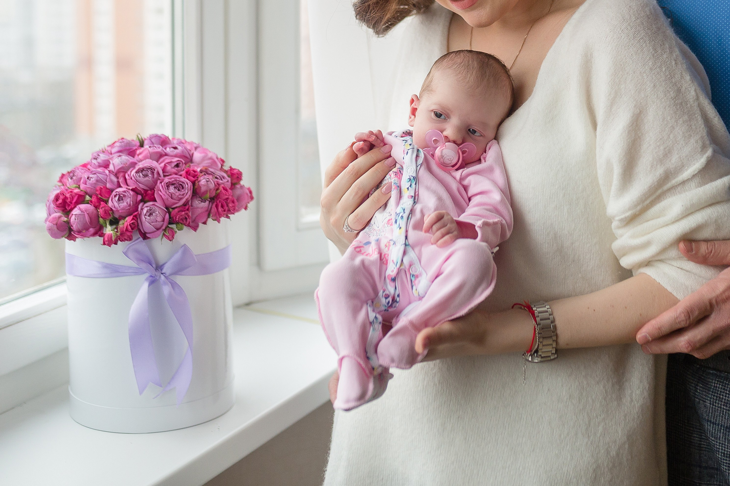 Выписка Маруси. Фотограф на Крещение, семейный фотограф в Москве