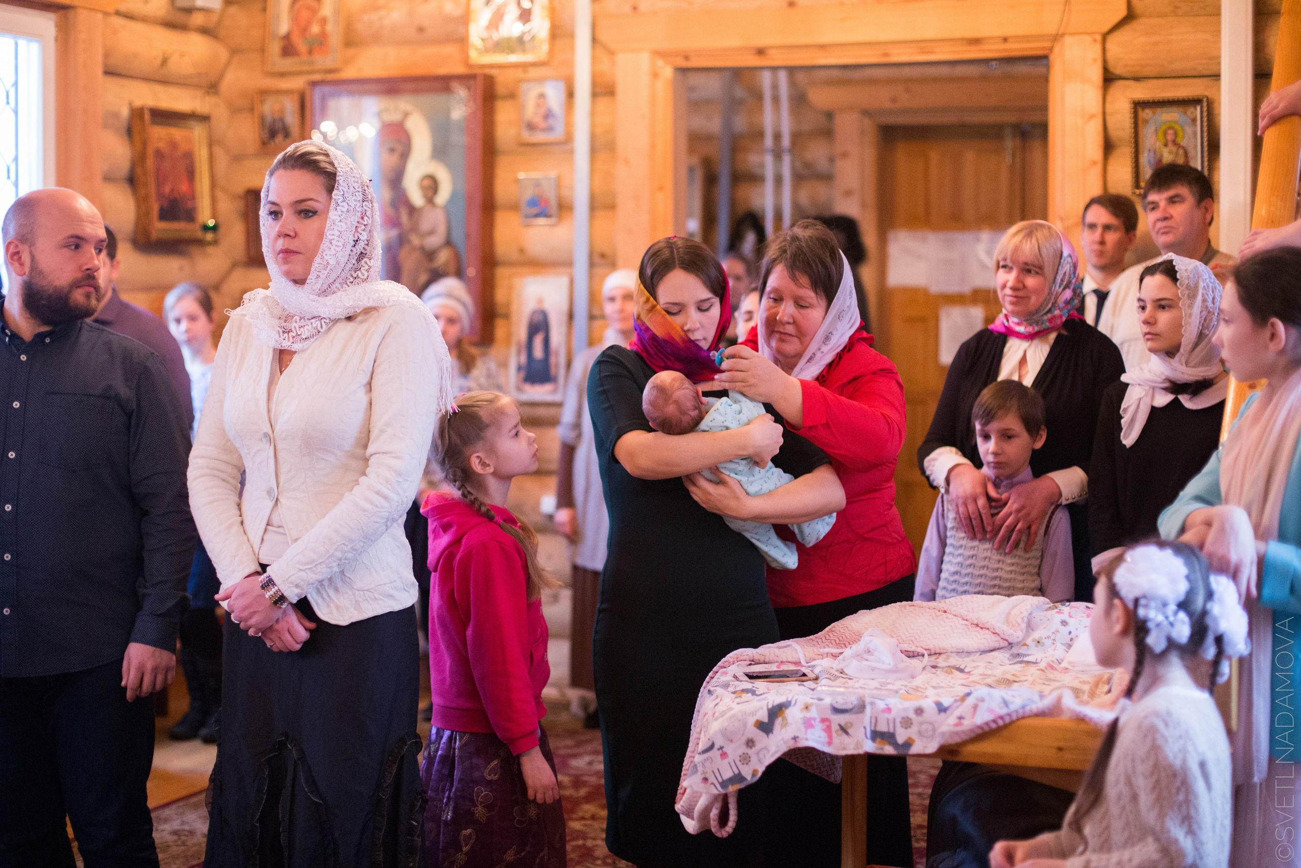 Крестины. Детский и семейный фотограф в Москве и Подмосковье Светлана Адамова