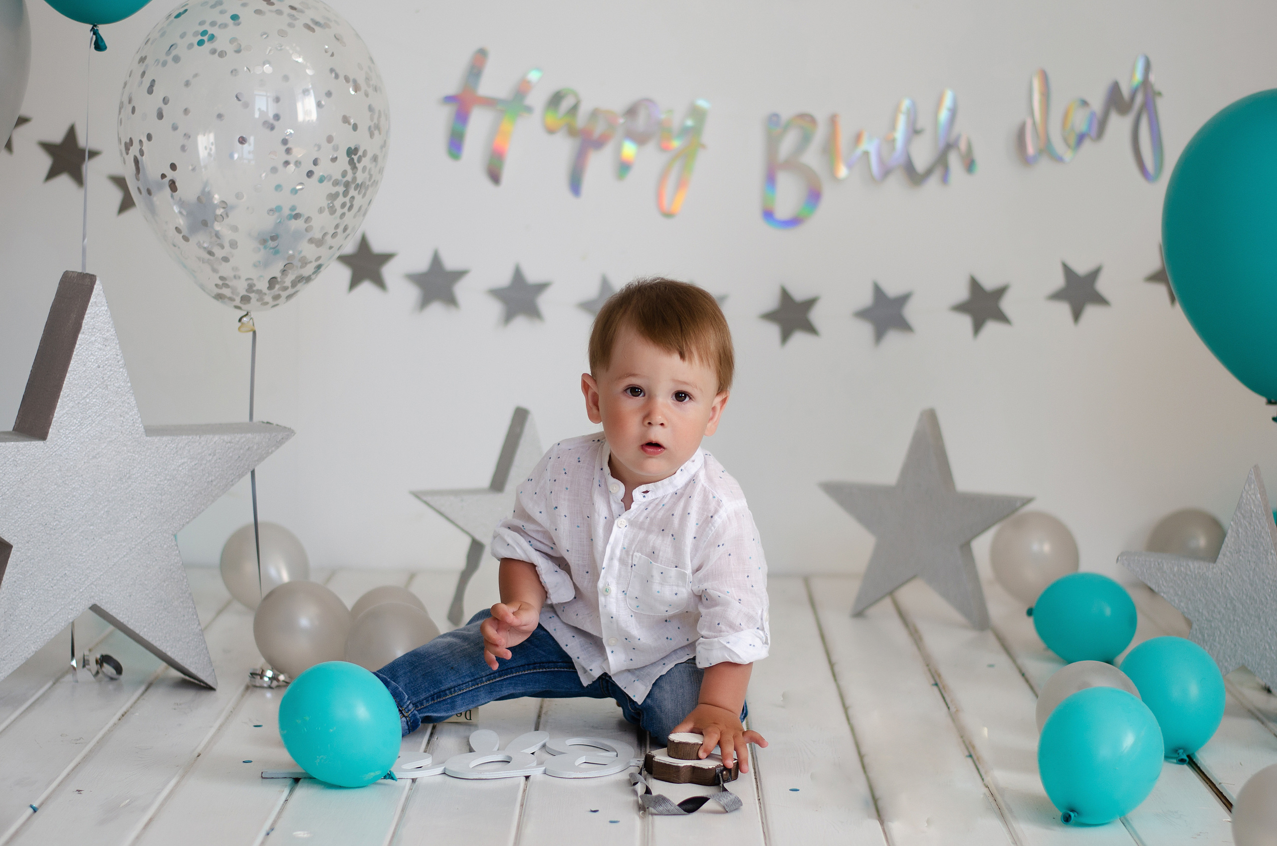 Годовасие. Марина Колосова, детский фотограф и фотограф новорожденных в Красноярс