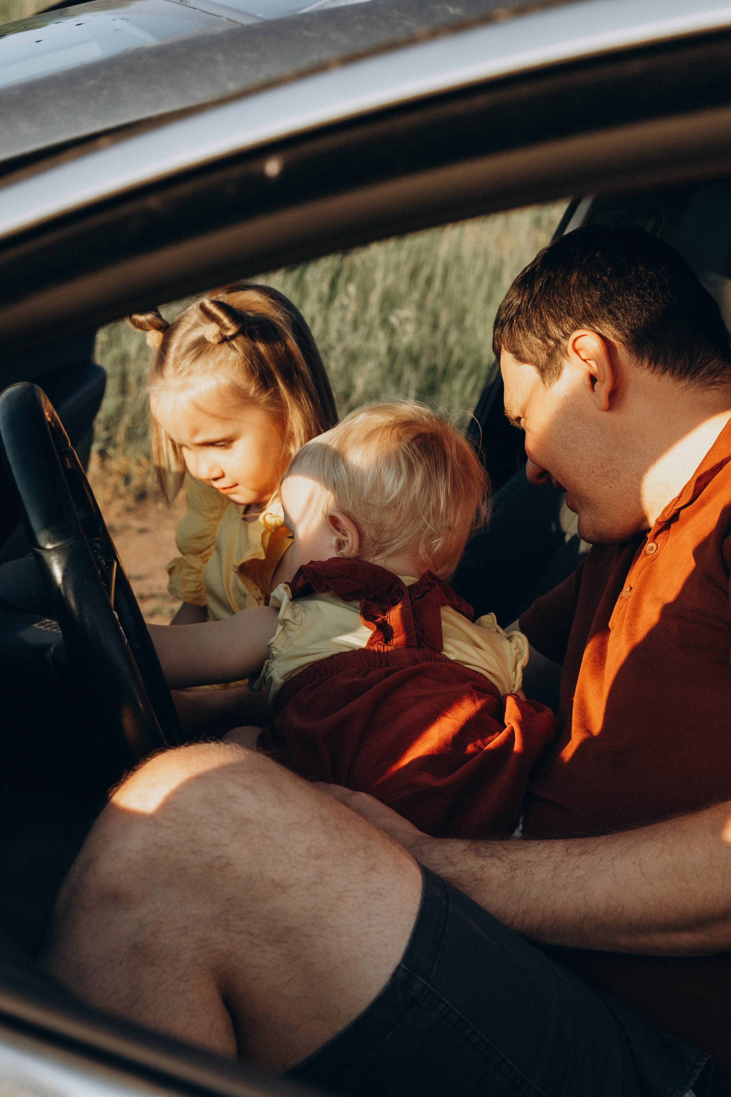 Папа и дочки. Семейный фотограф документалист в Пензе Лопатинская Татья