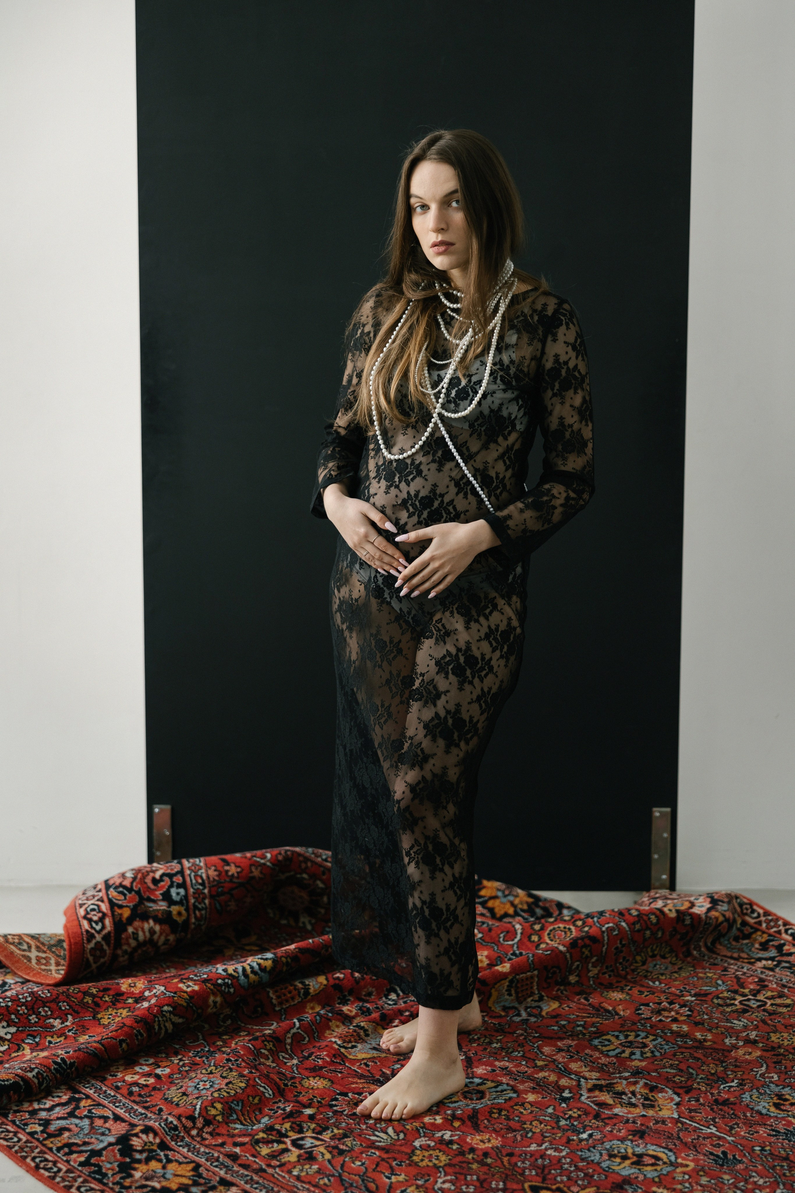 Портретная фотосессия Валерии (в ожидании). Свадебный фотограф Москва