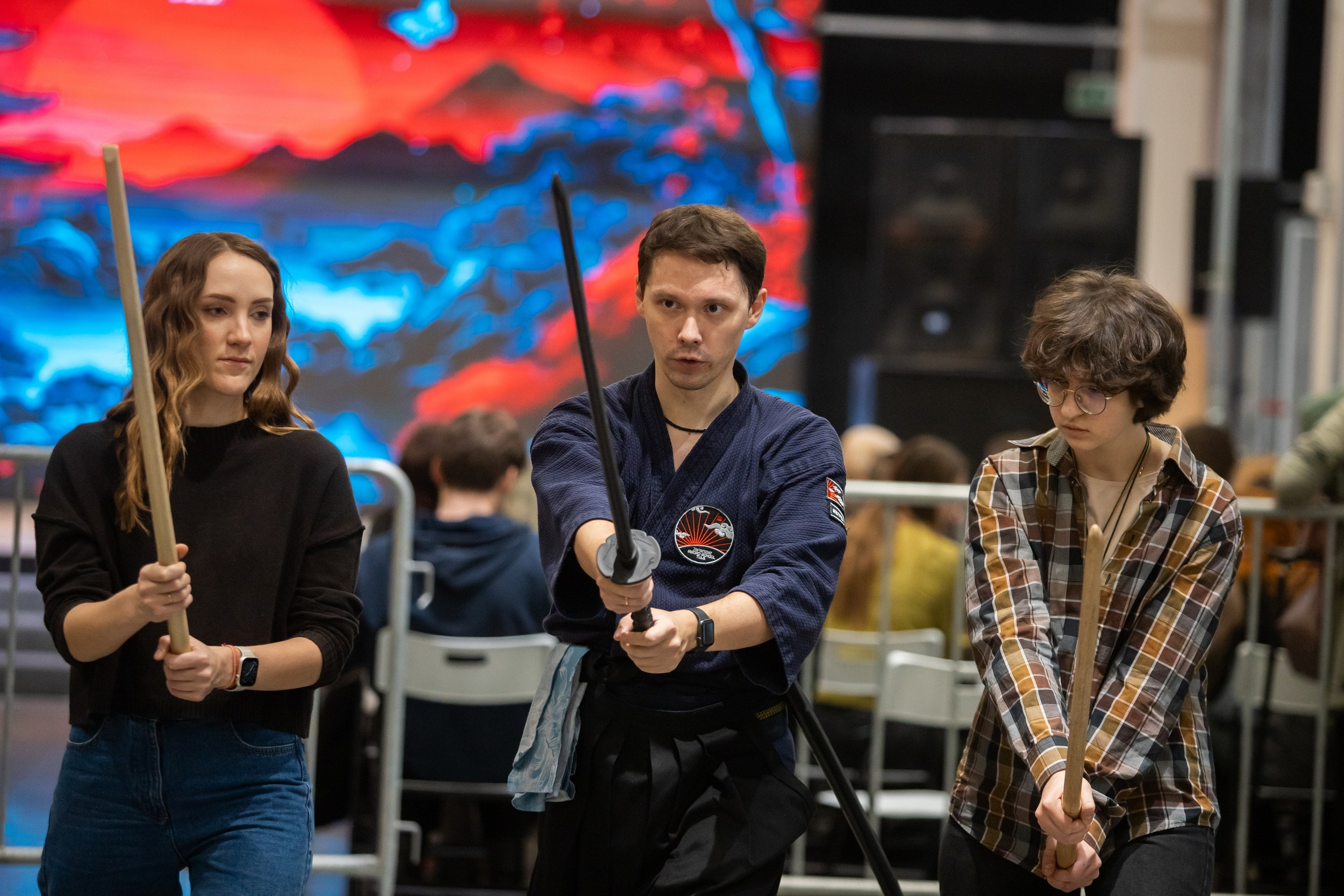 «Вершина зимы» в «Октаве»: фестиваль культуры Японии, Китая и Кореи (8 января 2026). Репортажный фотограф Алексей Пирязев