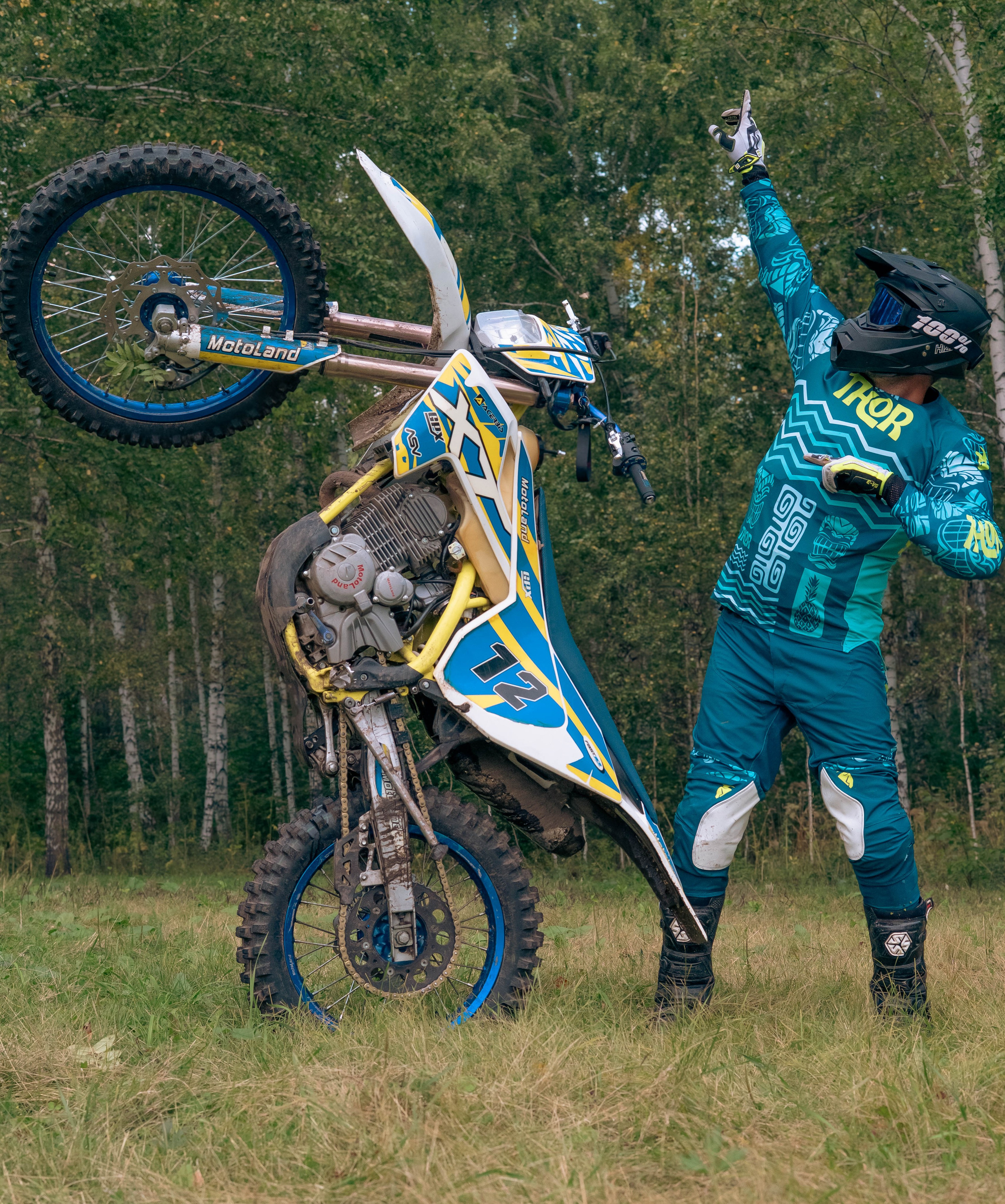 Фотосессия мотоциклов машин техники в Новосибирске Краснообске