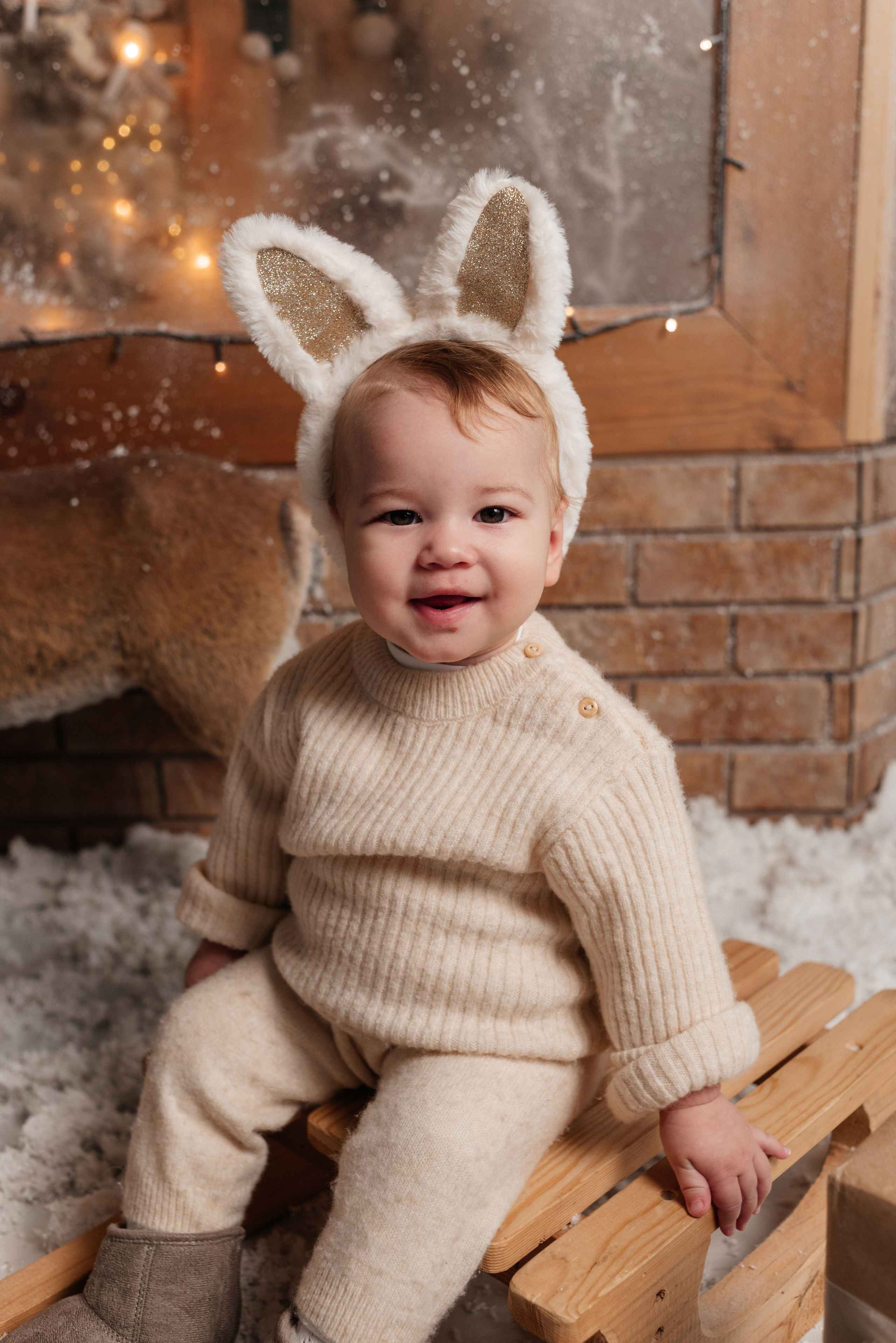 Даяна в новогодней сказке. Семейный и женский фотограф в Новосибирске