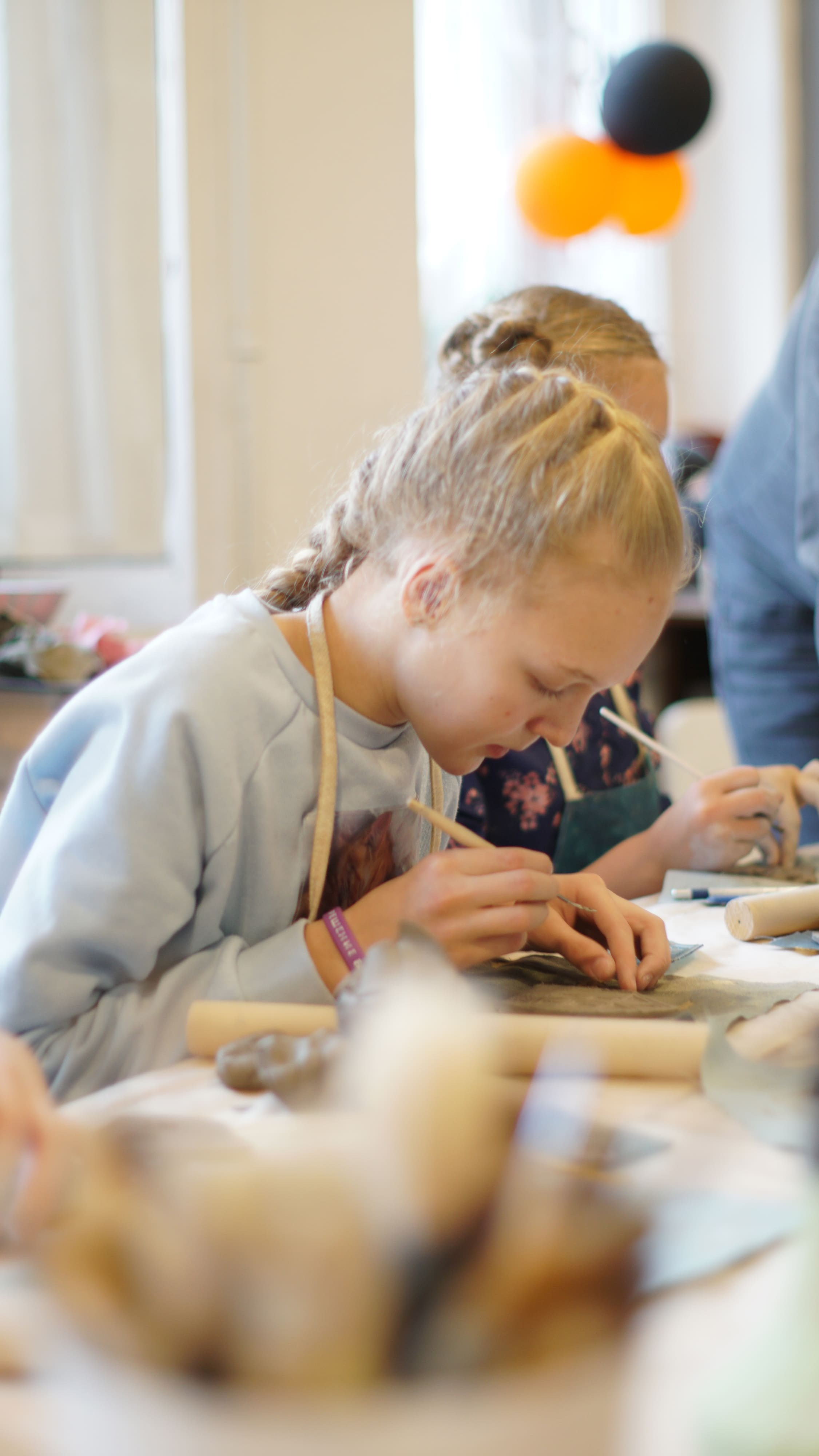 Детский День рождения. Мастер-класс. Катя Кудринская. Фотограф на мероприятие СПб. Семейный фотограф