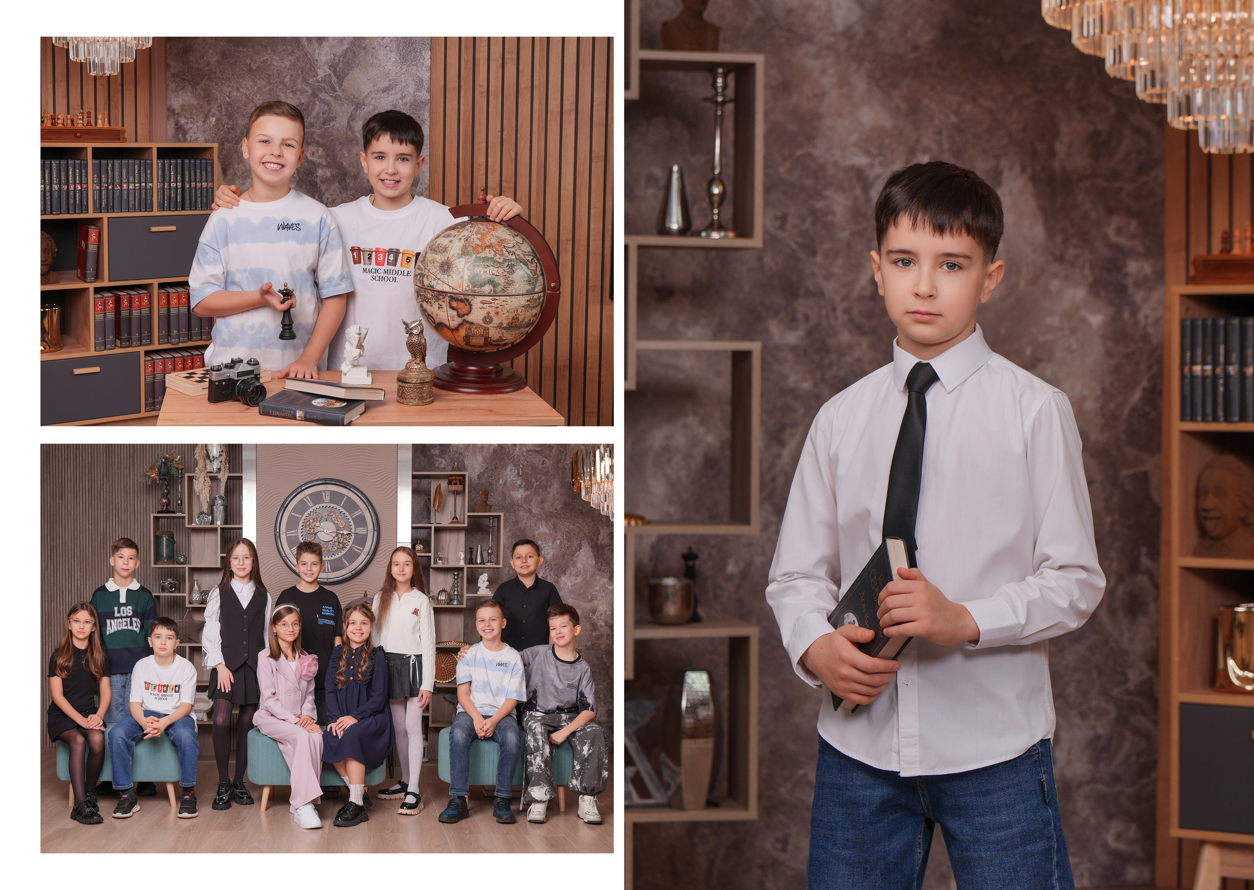 ЛИЦЕЙ 64 4 В. Красивый выпускной альбом в Краснодаре