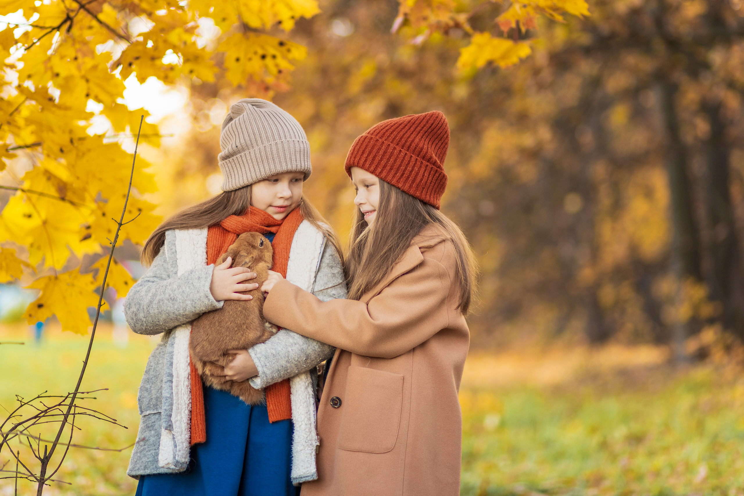 Фото прогулка золотая осень. Сьемка в детских садах и школах, фотограф в Москве Кристина Тупольская