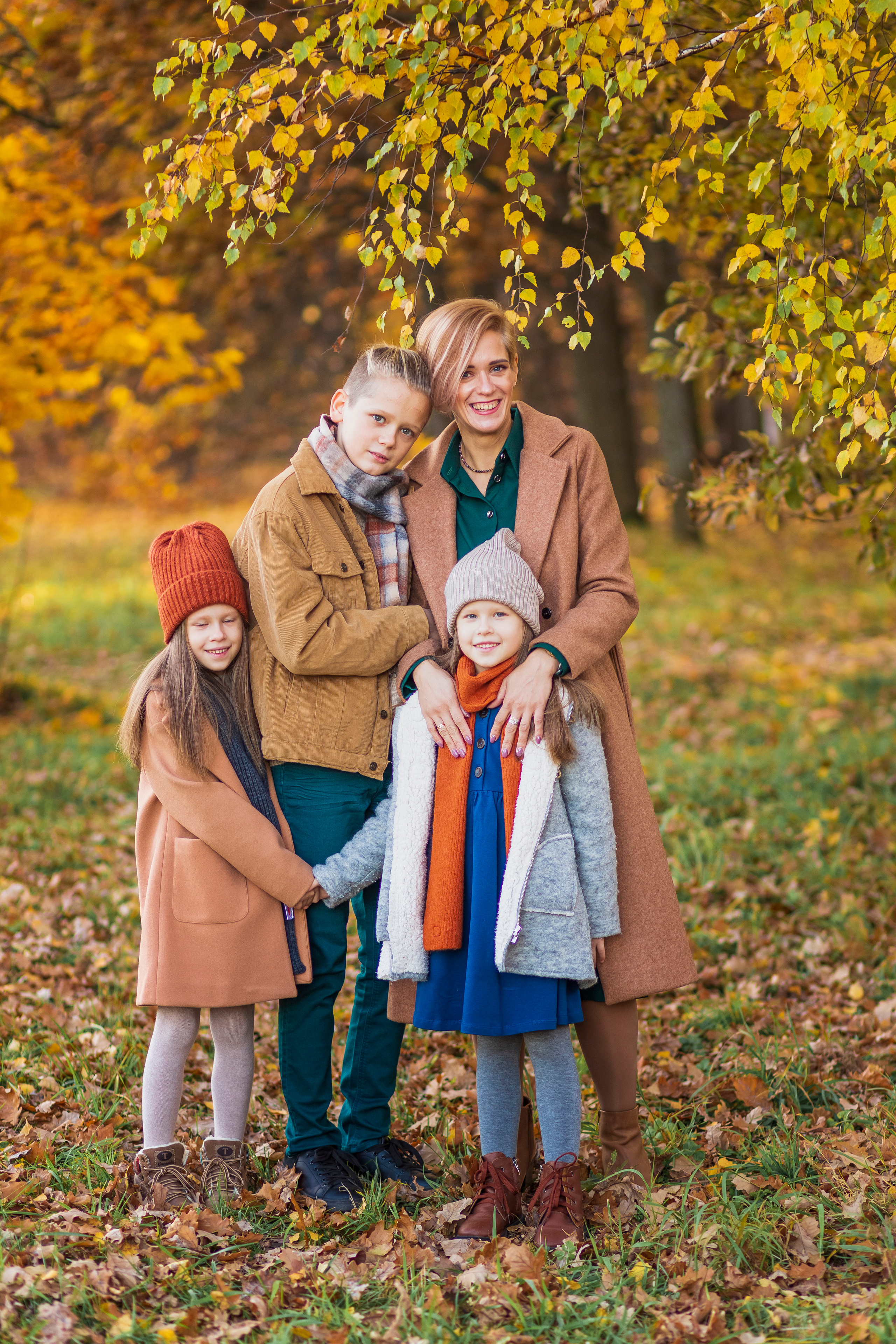 Фото прогулка золотая осень. Сьемка в детских садах и школах, фотограф в Москве Кристина Тупольская