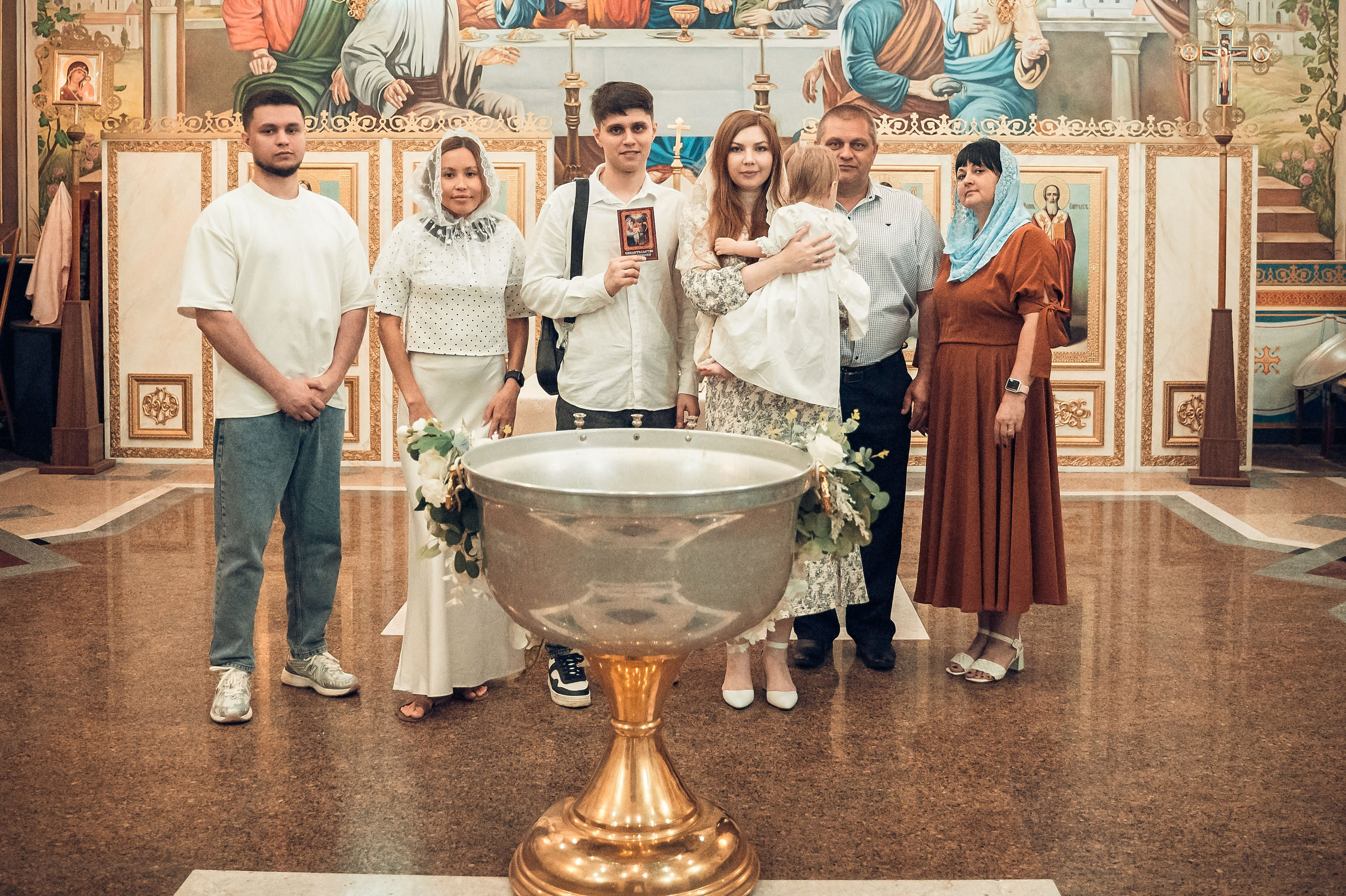 Крещение Евы в храме Александра Невского (Краснодар) — фотоальбом от фотографа Людмилы Абрамовой