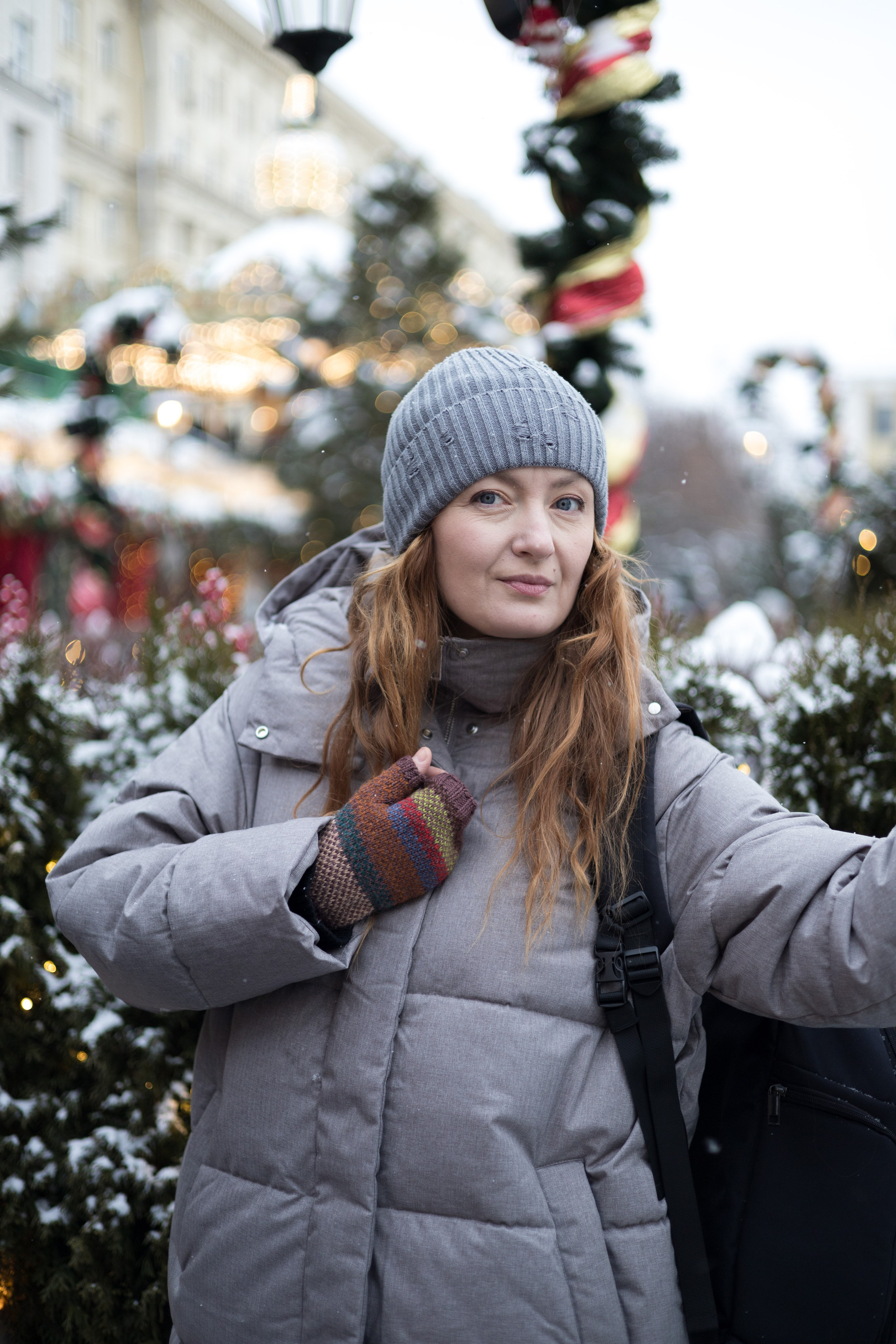 Зимняя прогулка с Анастасией. ФОТОГРАФ МОСКВА ЮЛИЯ ИБРАГИМ