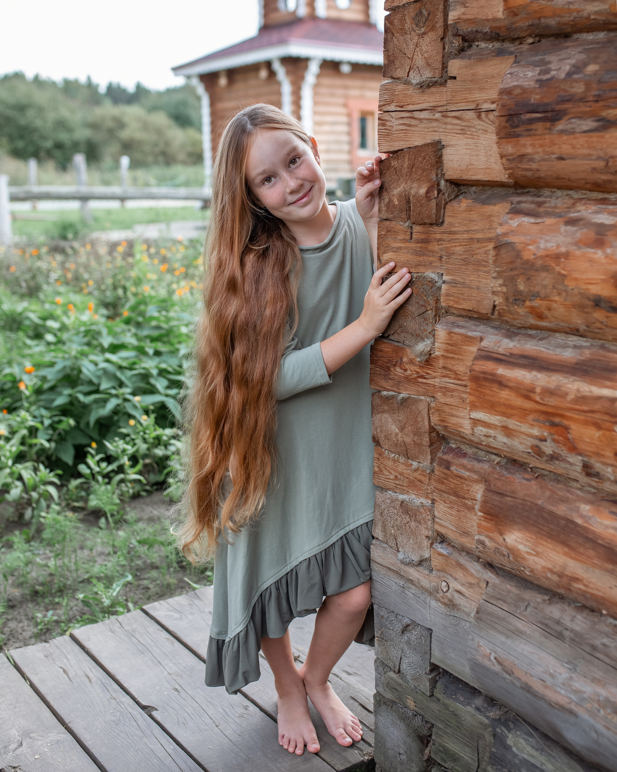 Уральская Краса — Длинная коса 2020. Семейный и детский фотограф в Екатеринбурге Каликова Елена