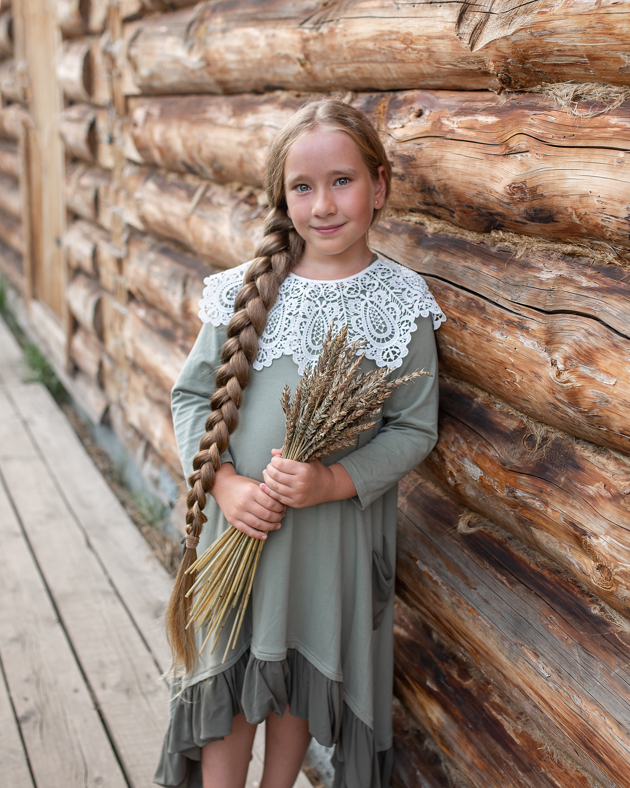 Уральская Краса — Длинная коса 2020. Семейный и детский фотограф в Екатеринбурге Каликова Елена