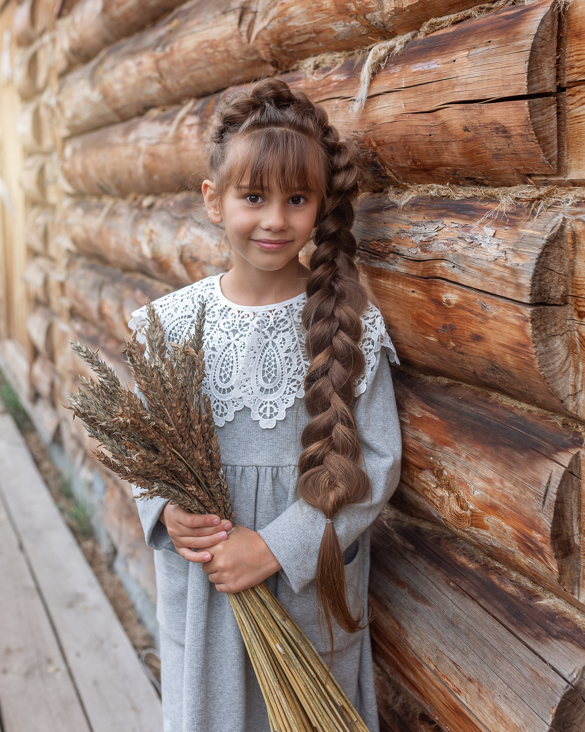 Уральская Краса — Длинная коса 2020. Семейный и детский фотограф в Екатеринбурге Каликова Елена