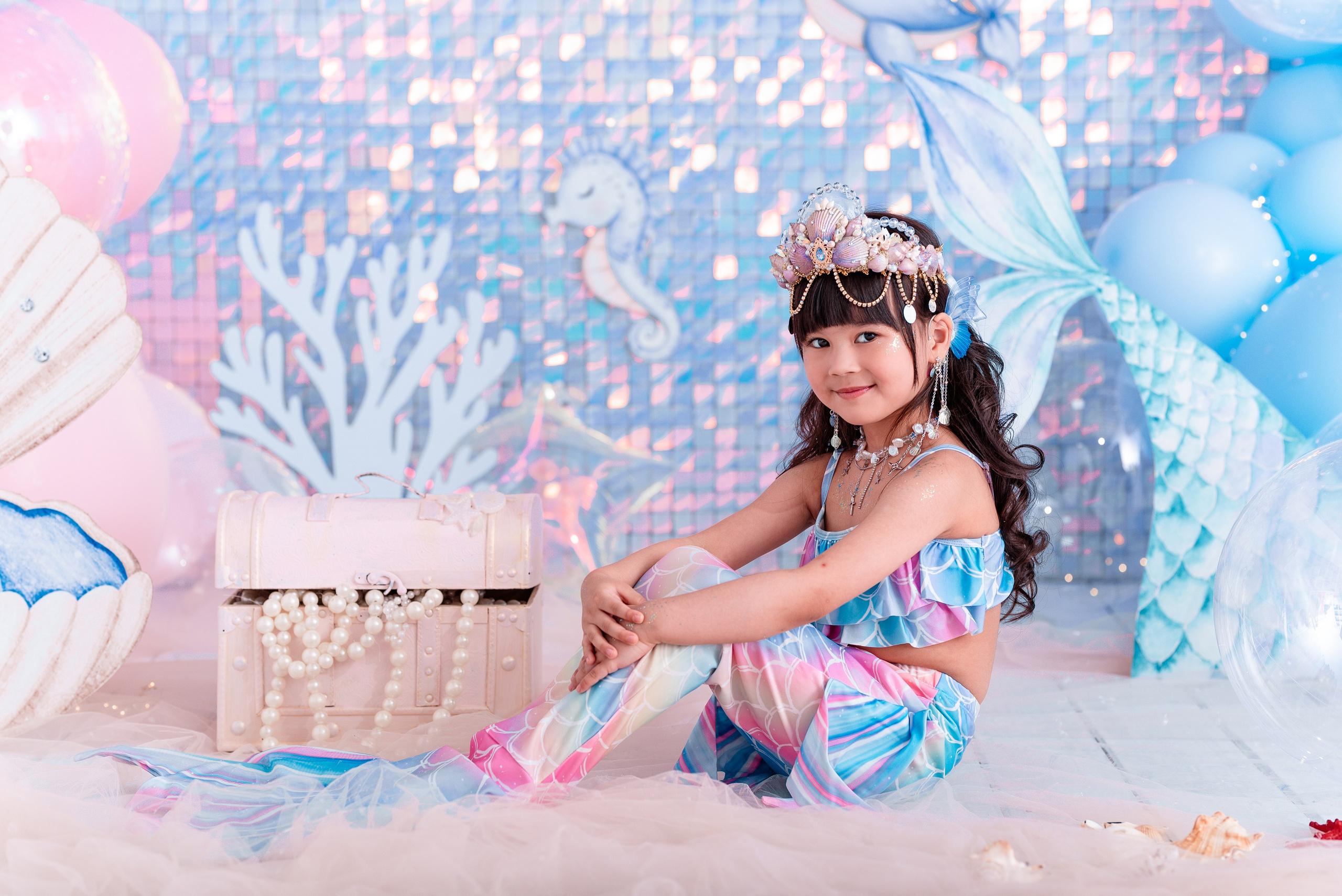 Детский фотопроект «Русалочка» в Сочи. Детский студийный фотограф Сочи