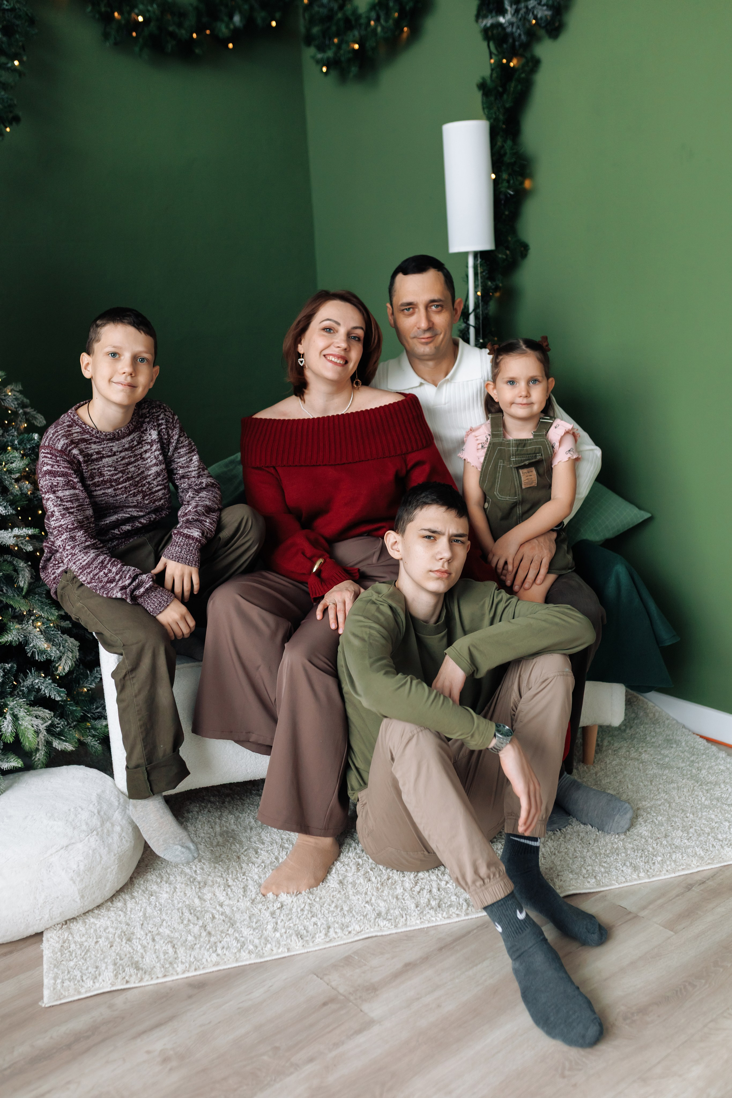 Прекрасная семья Слабухо. Женский и семейный фотограф в Томске Алиса Качан