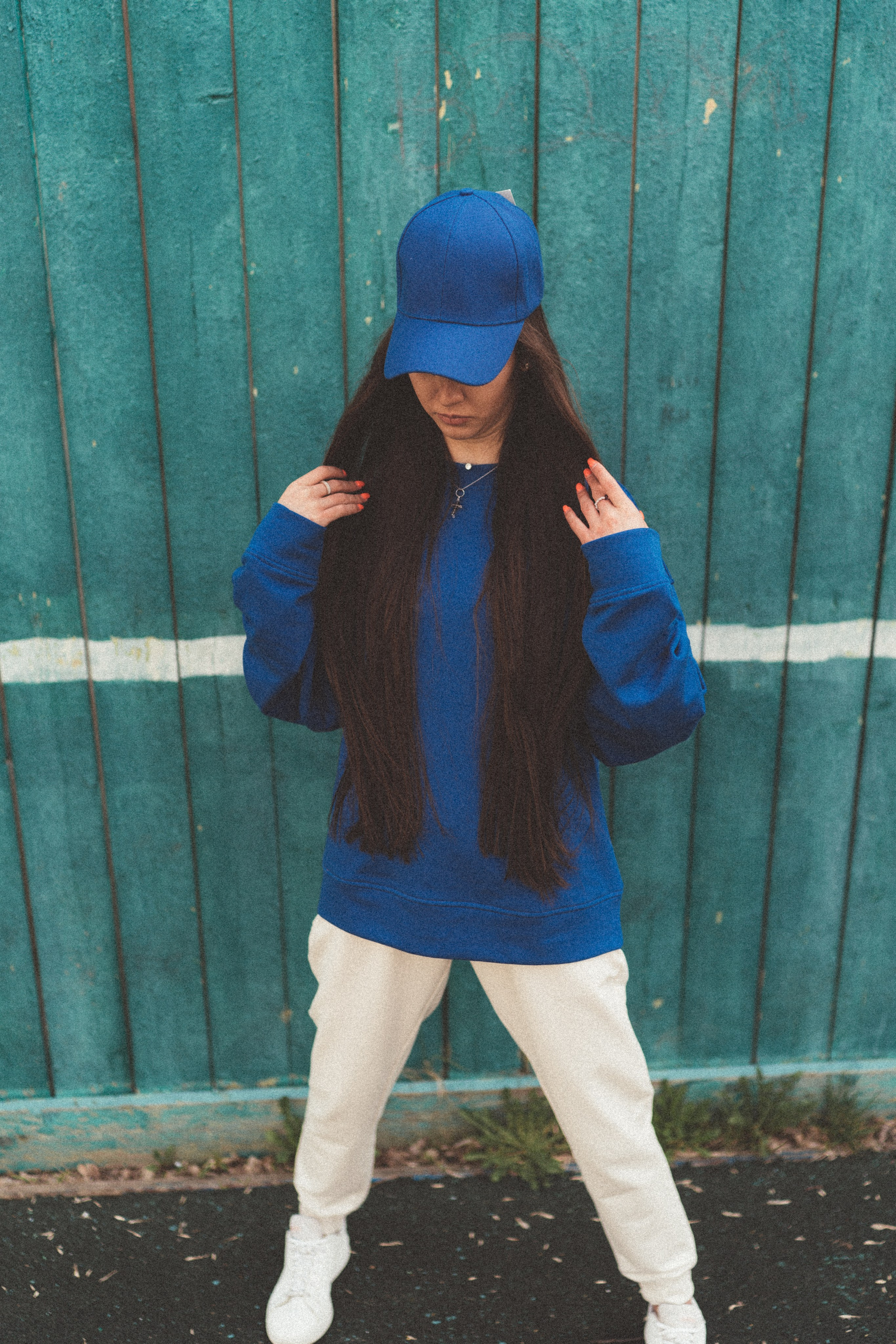 Tennis court with Farida. New York photographer RINAT SHAHMETOV in New York city